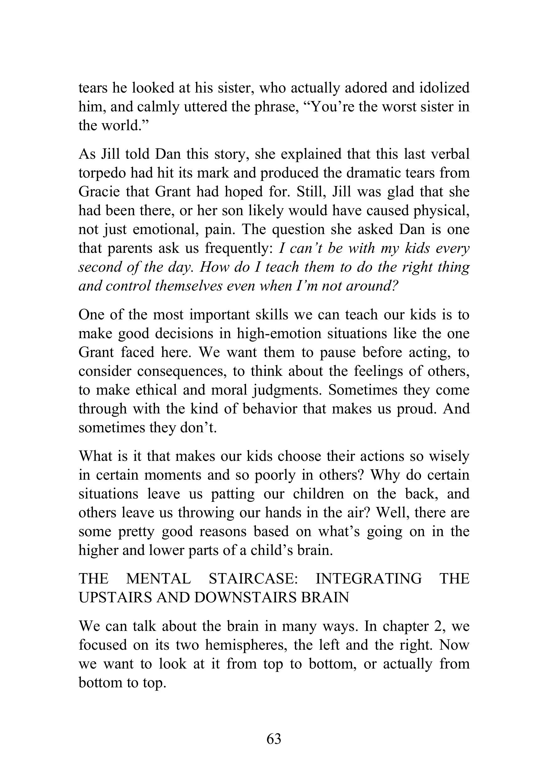 The Whole-Brain Child sayfa 63