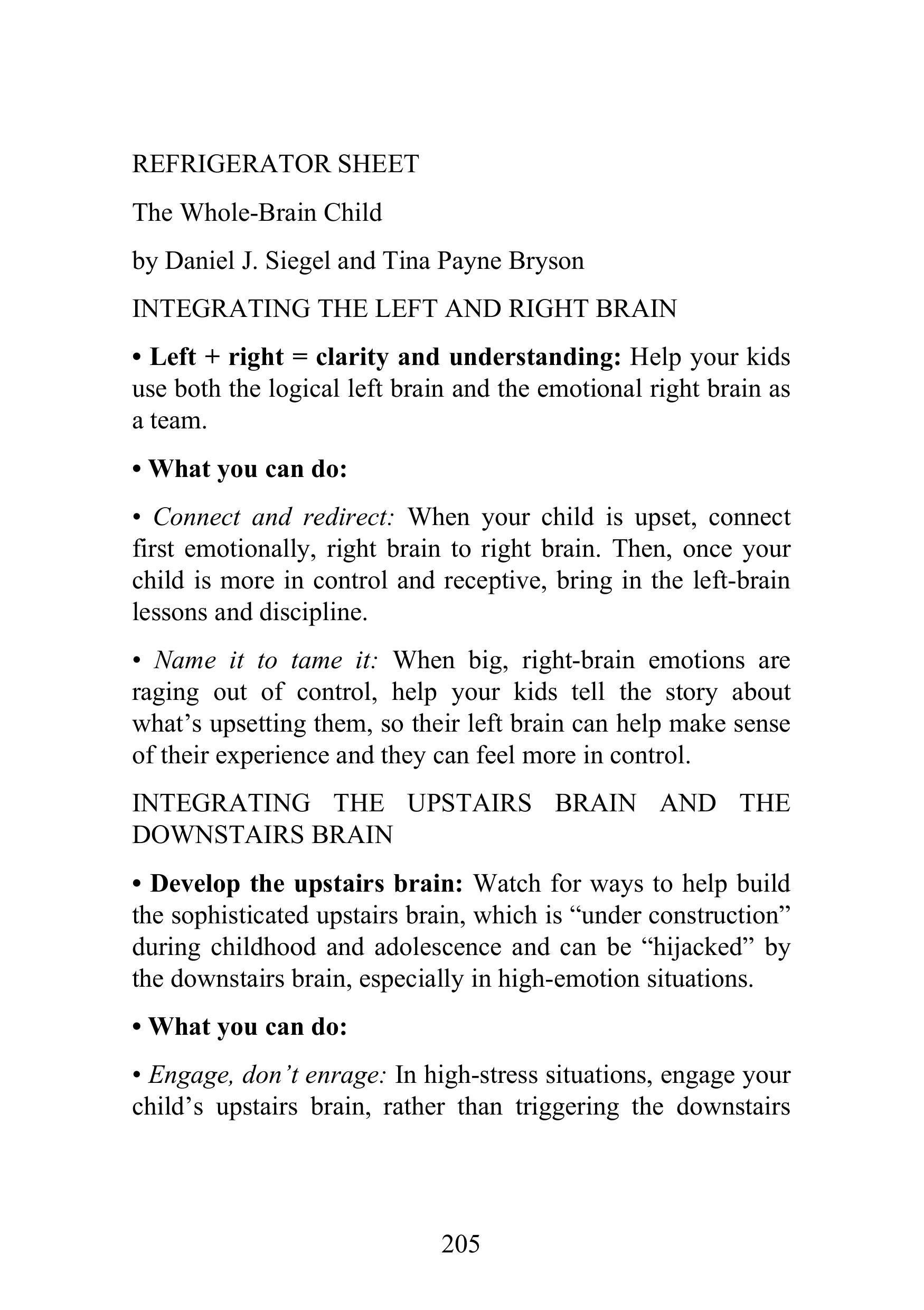 The Whole-Brain Child sayfa 205