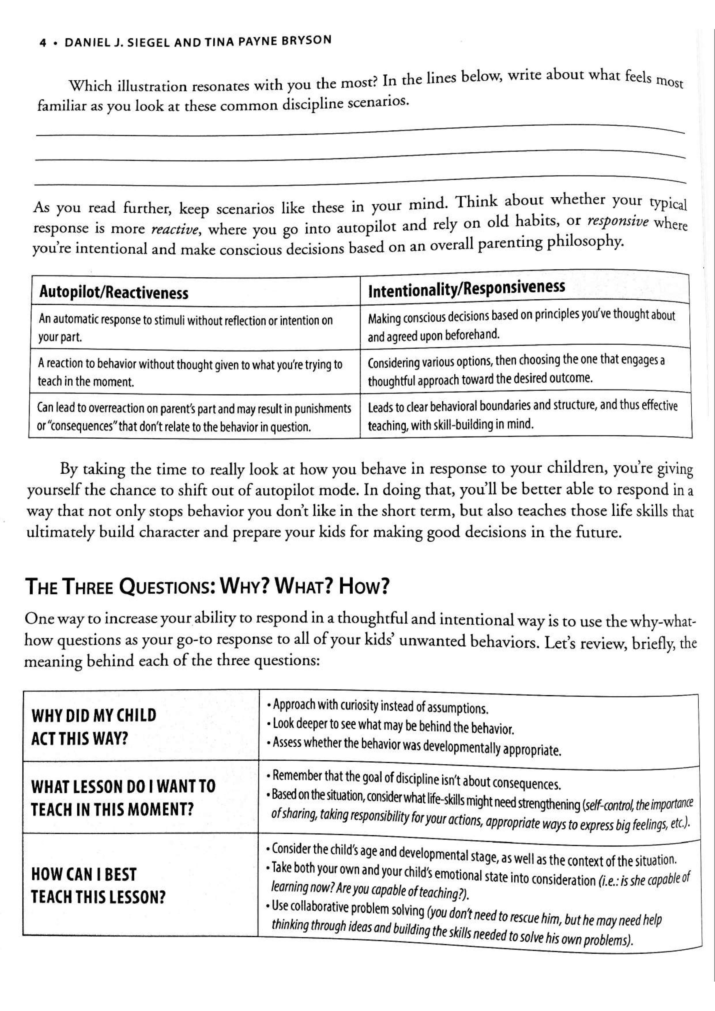 No-Drama Discipline Workbook sayfa 11