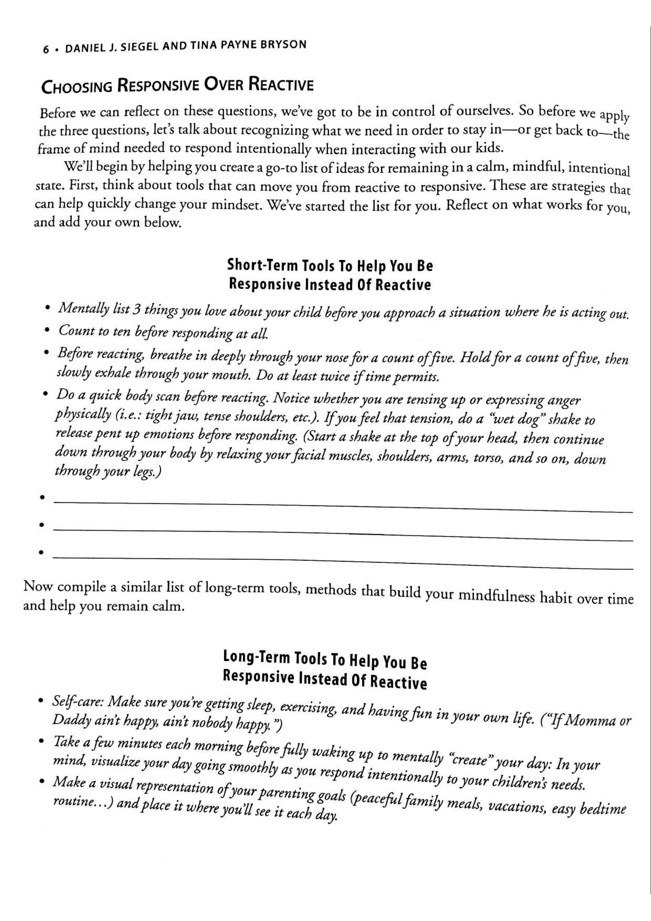 No-Drama Discipline Workbook sayfa 13