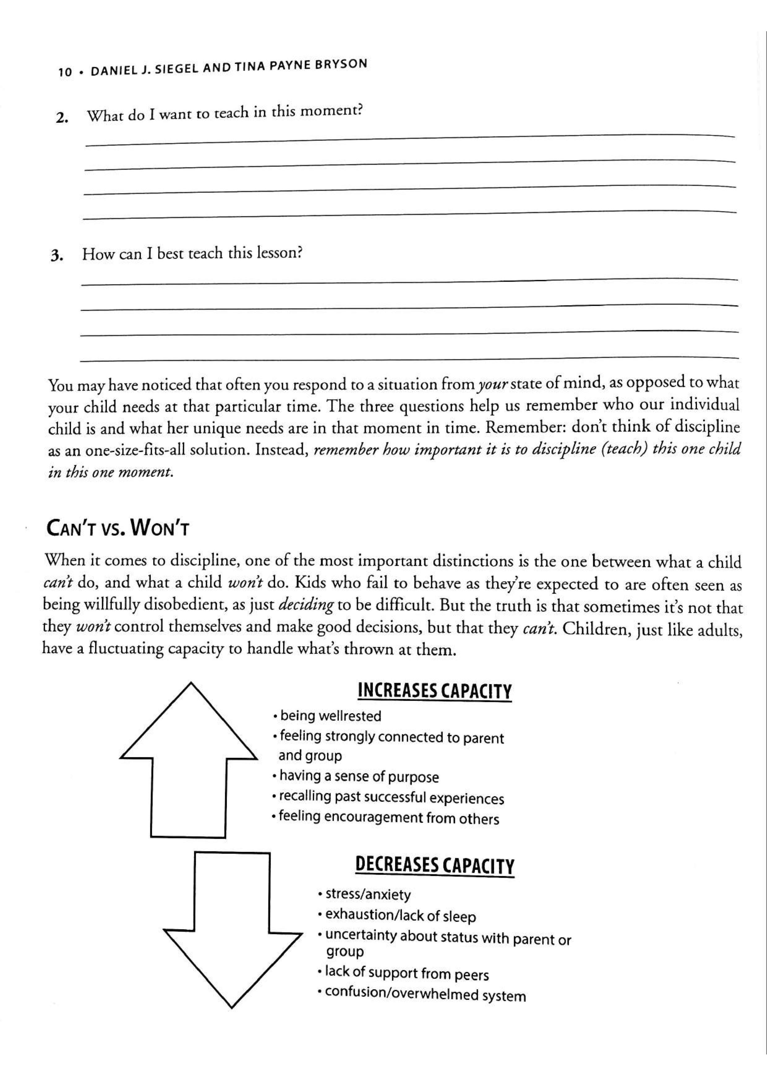 No-Drama Discipline Workbook sayfa 17