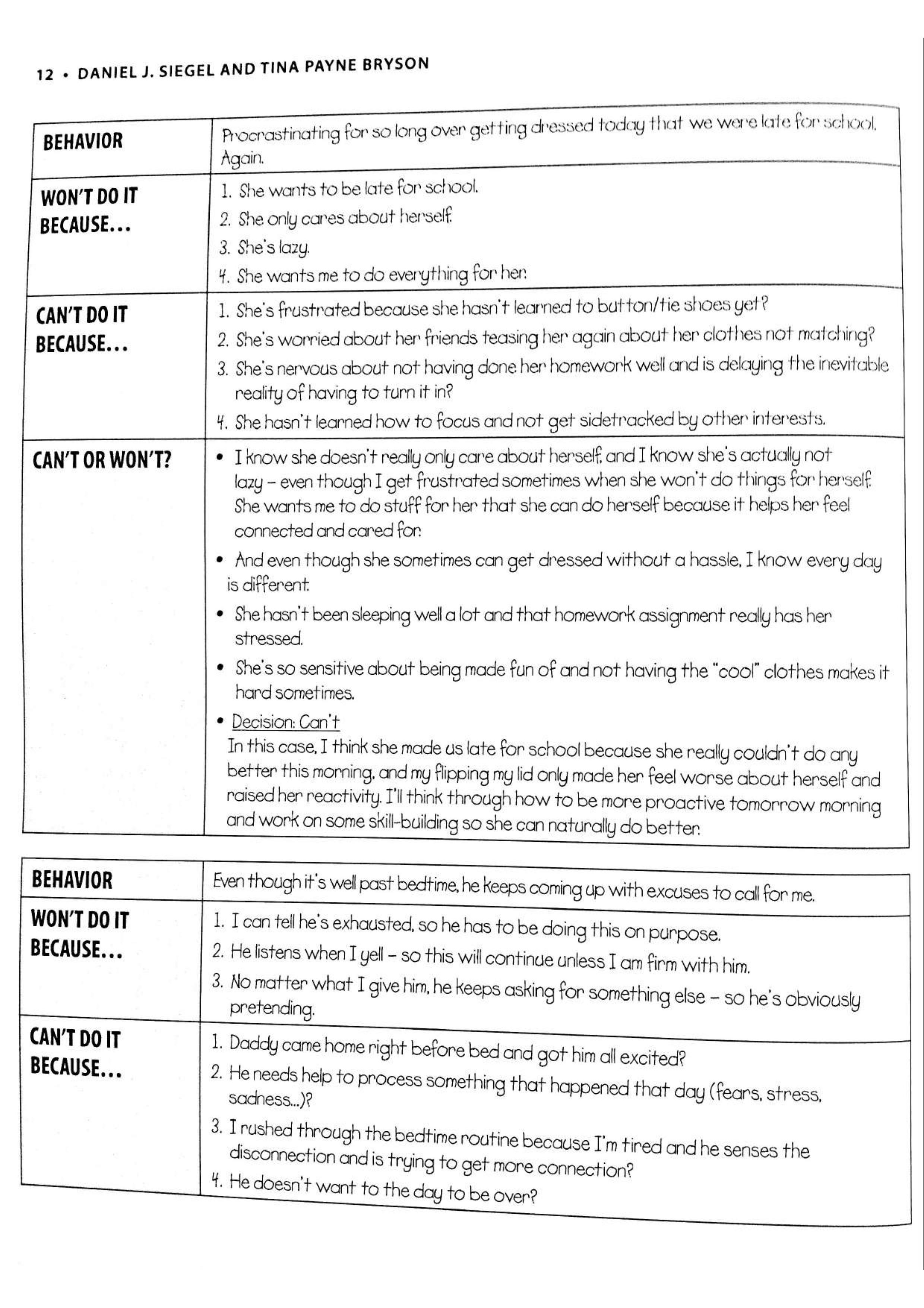 No-Drama Discipline Workbook sayfa 19