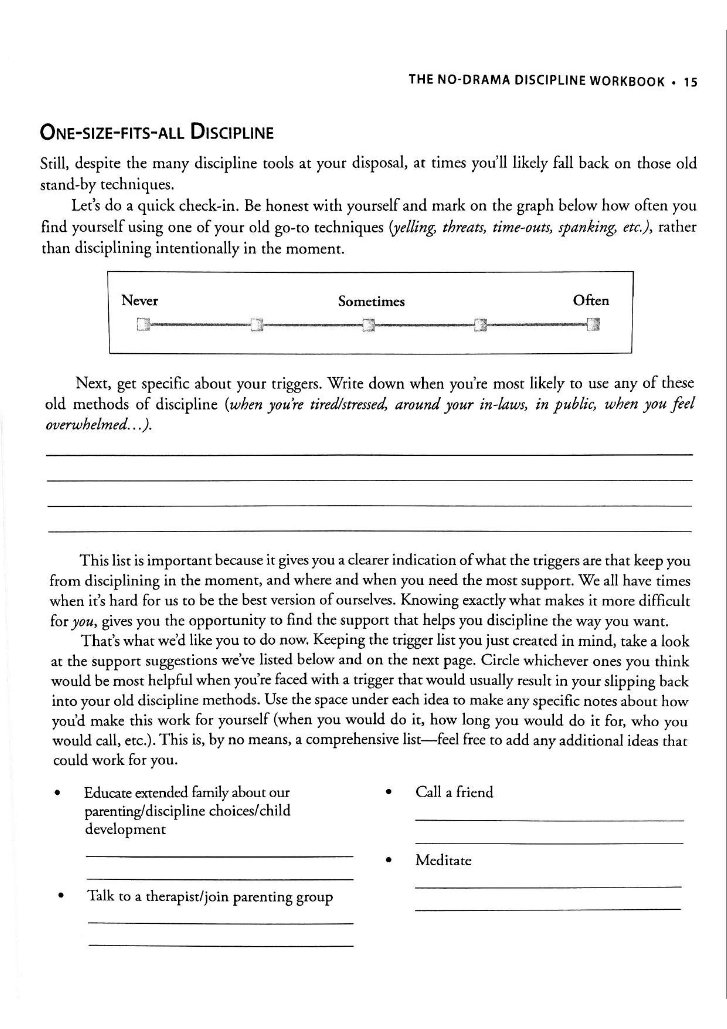 No-Drama Discipline Workbook sayfa 22