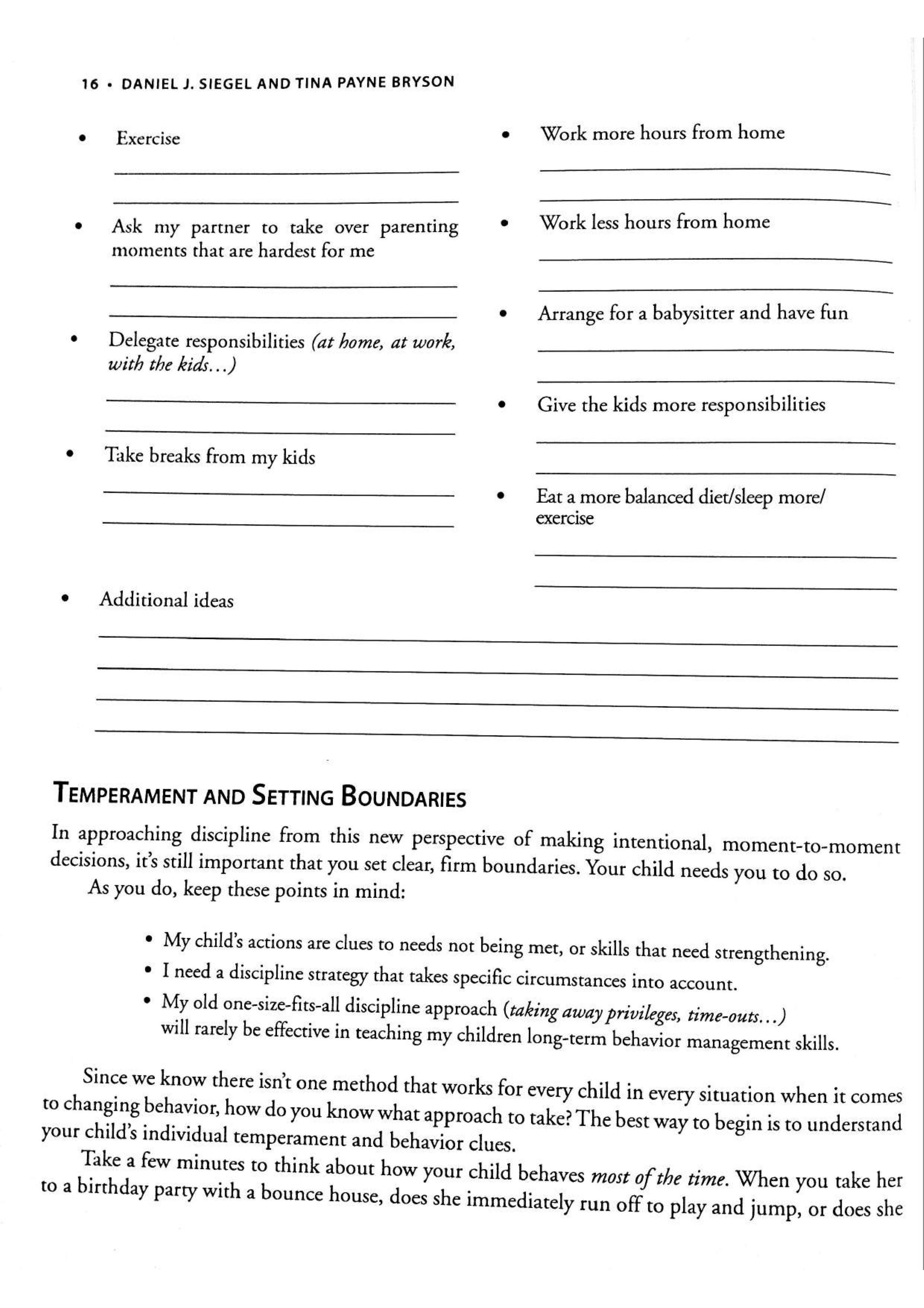 No-Drama Discipline Workbook sayfa 23