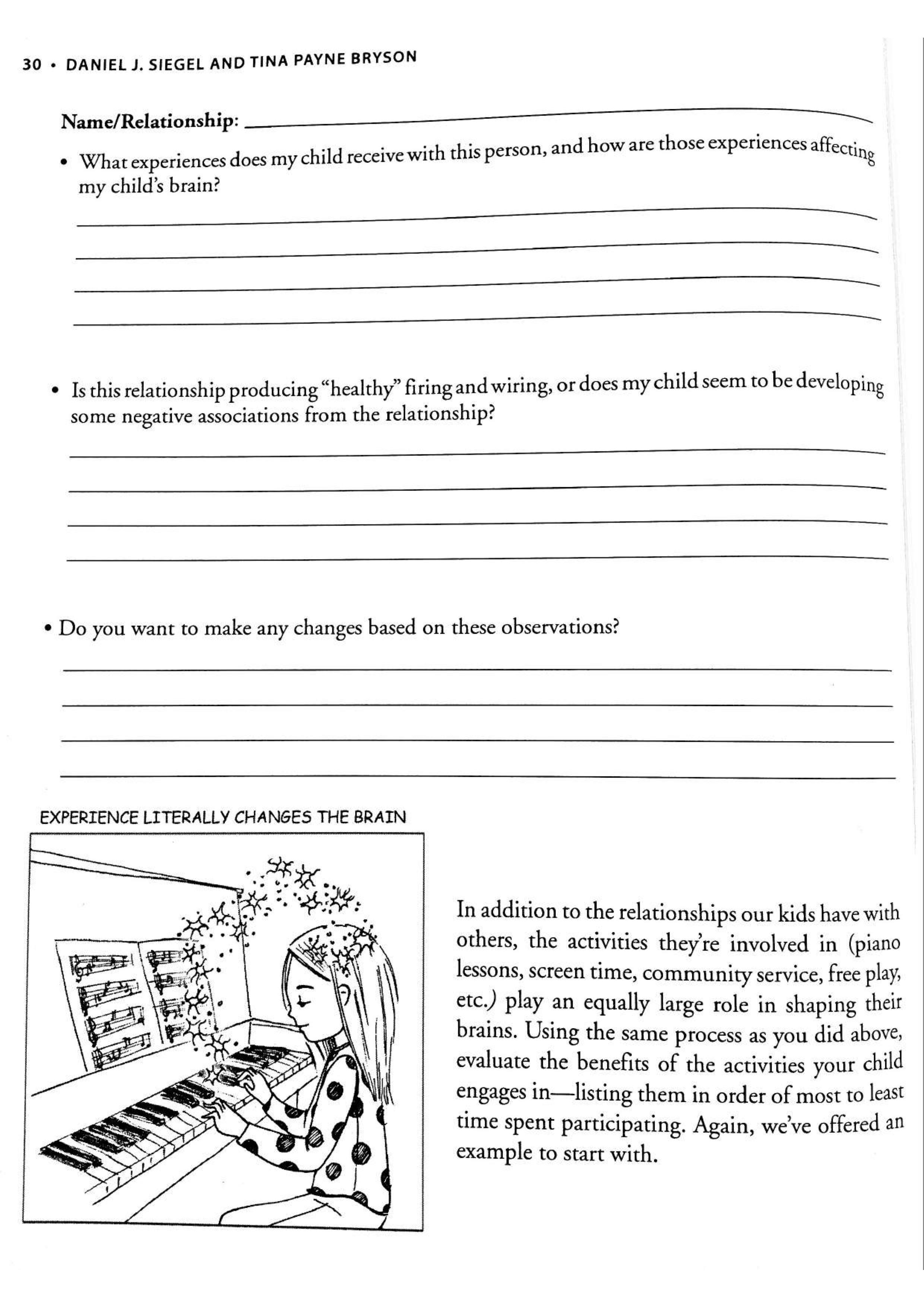 No-Drama Discipline Workbook sayfa 37