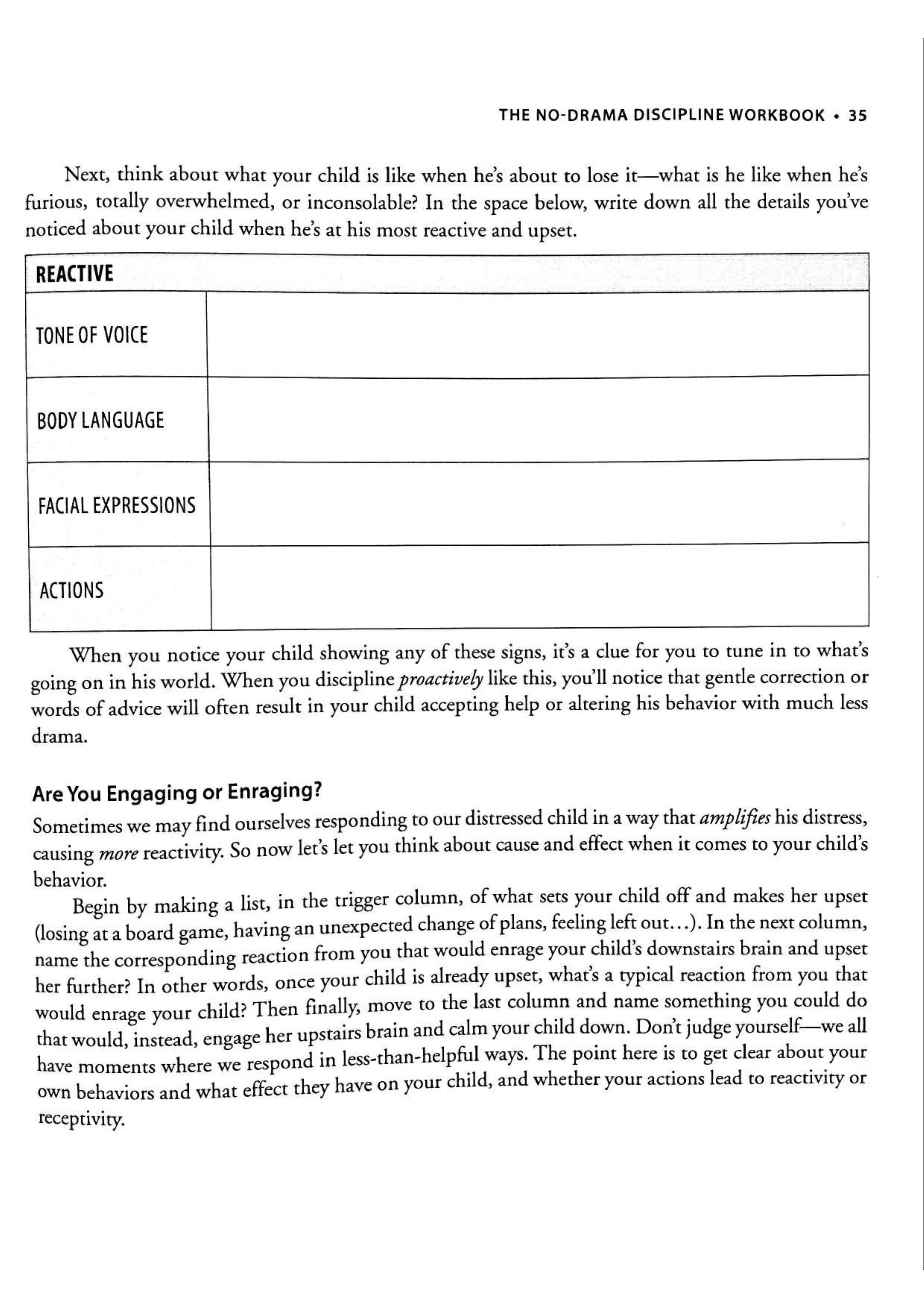 No-Drama Discipline Workbook sayfa 42