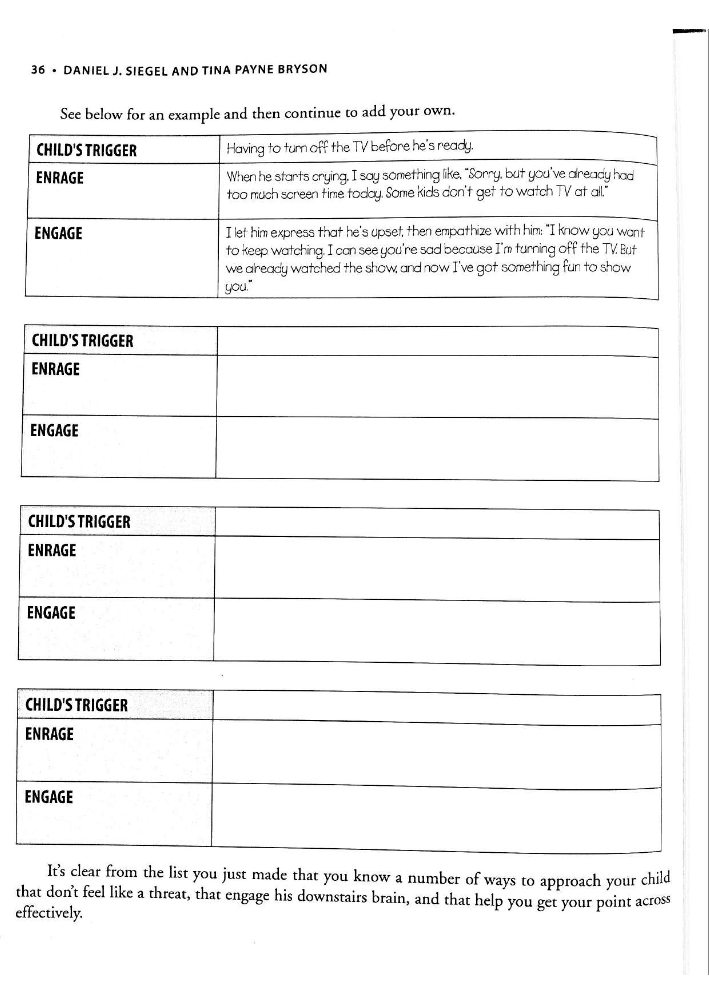 No-Drama Discipline Workbook sayfa 43