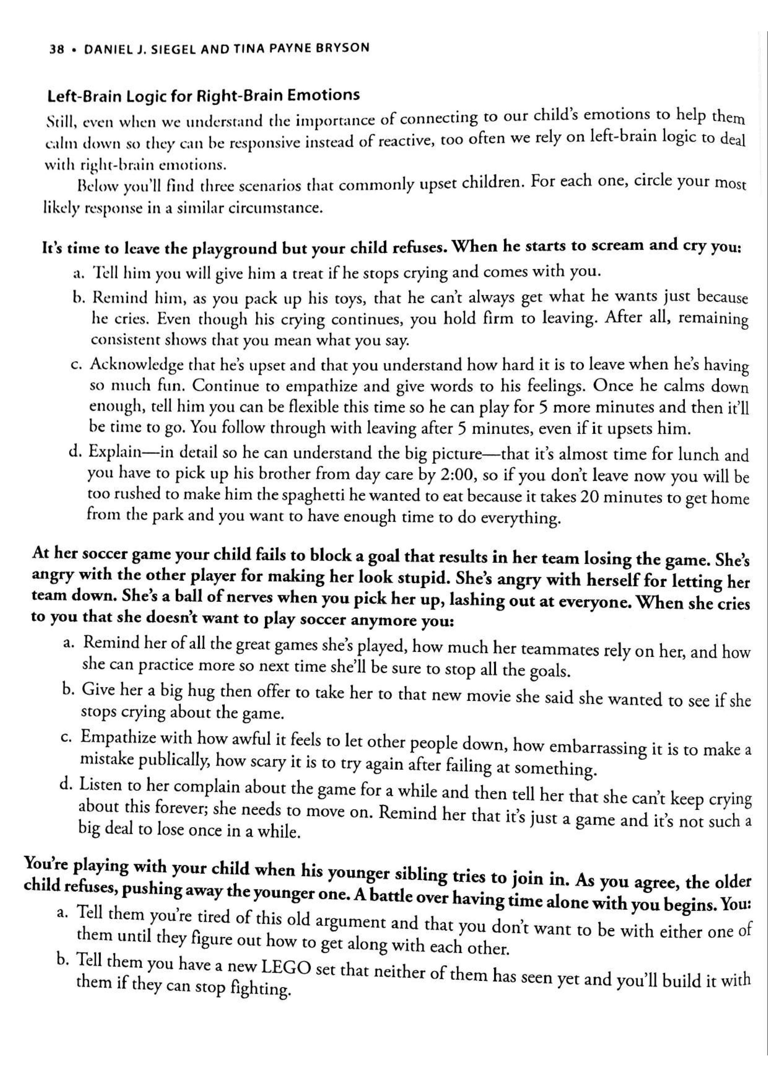 No-Drama Discipline Workbook sayfa 45