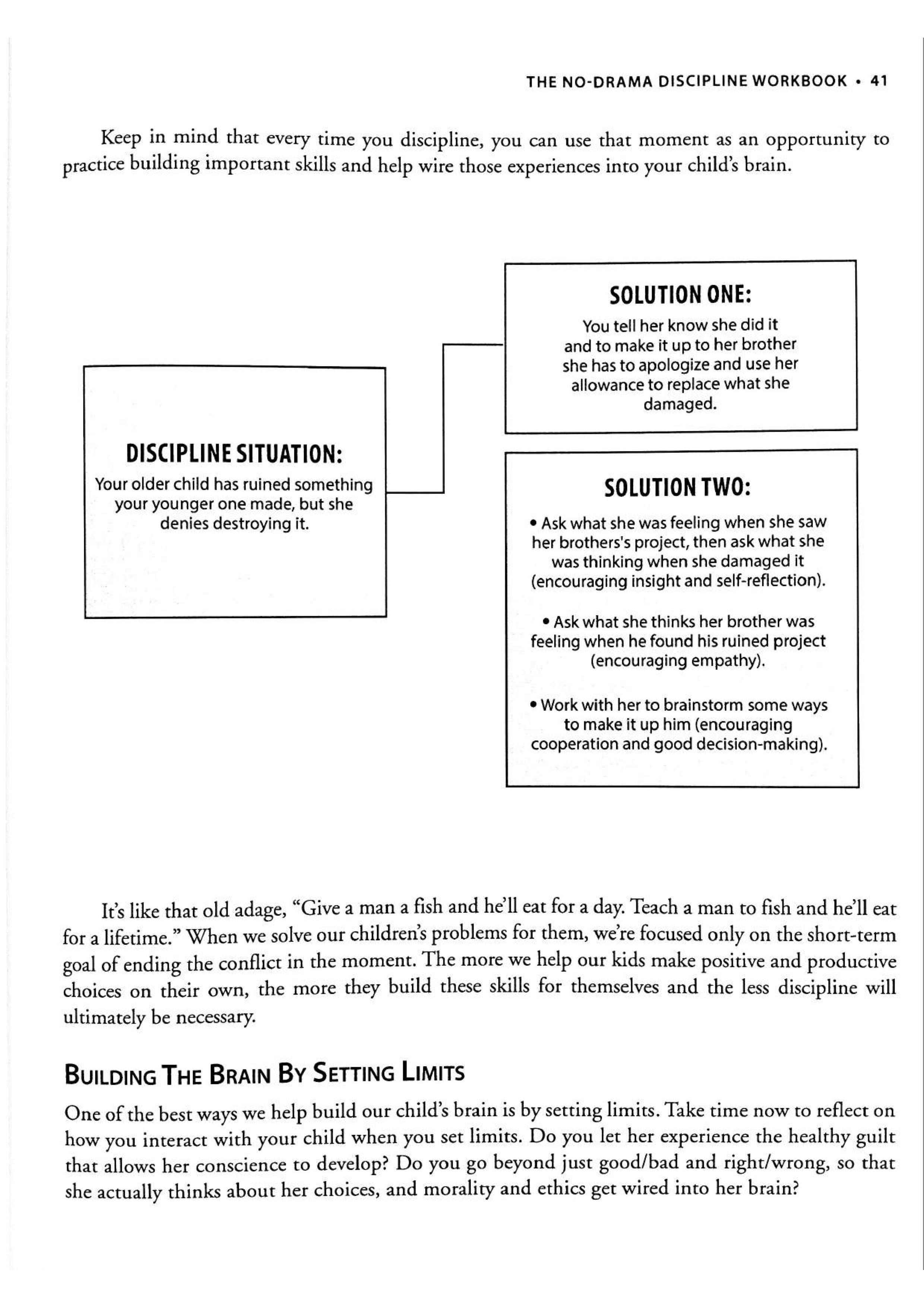 No-Drama Discipline Workbook sayfa 48