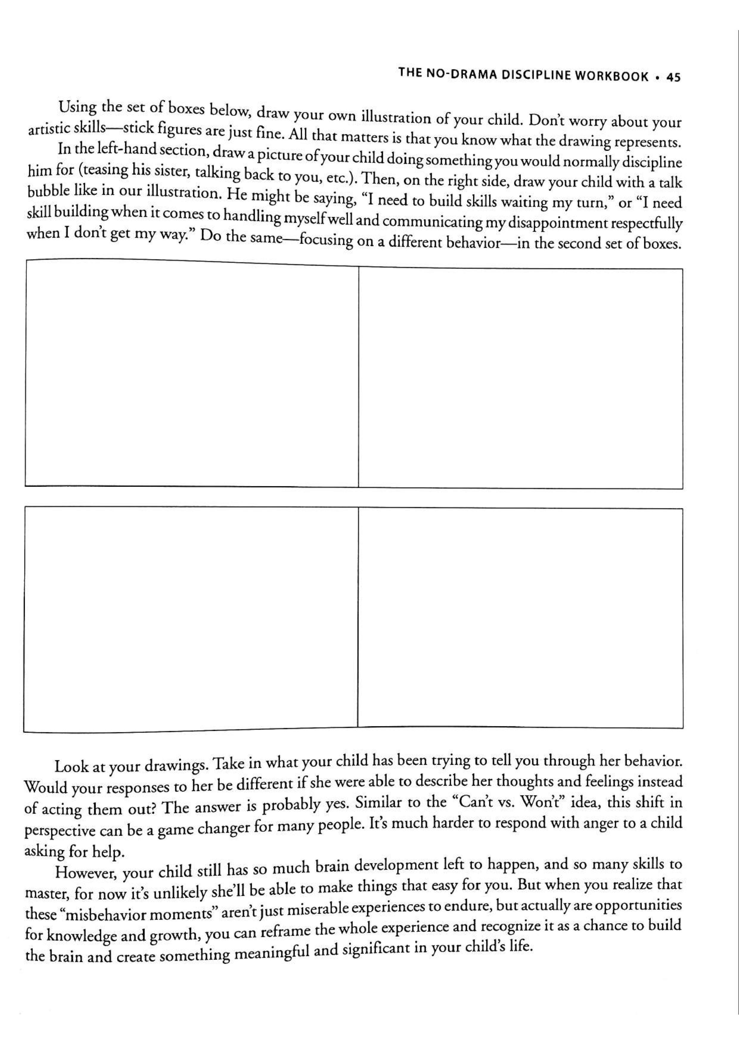 No-Drama Discipline Workbook sayfa 52