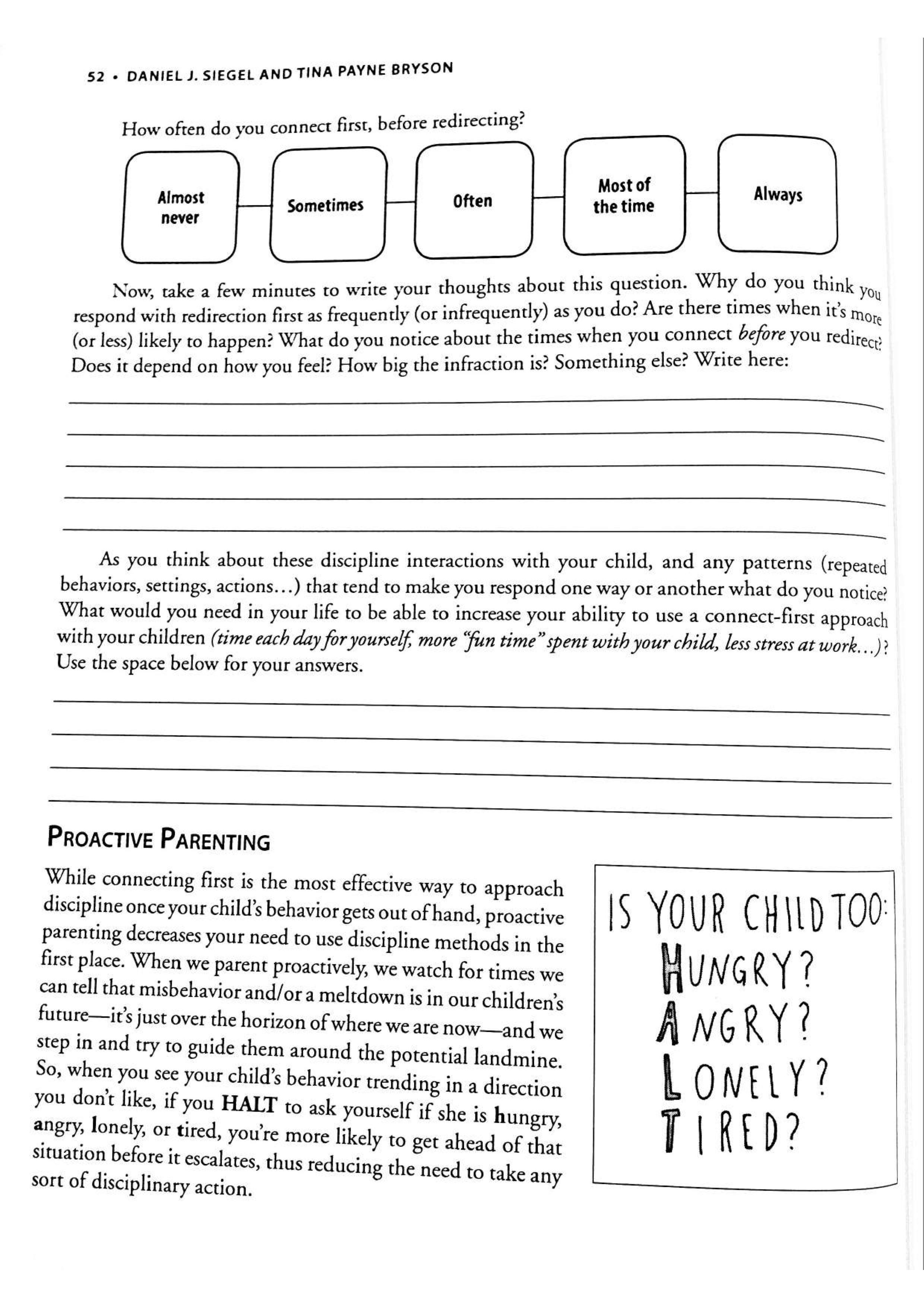 No-Drama Discipline Workbook sayfa 59
