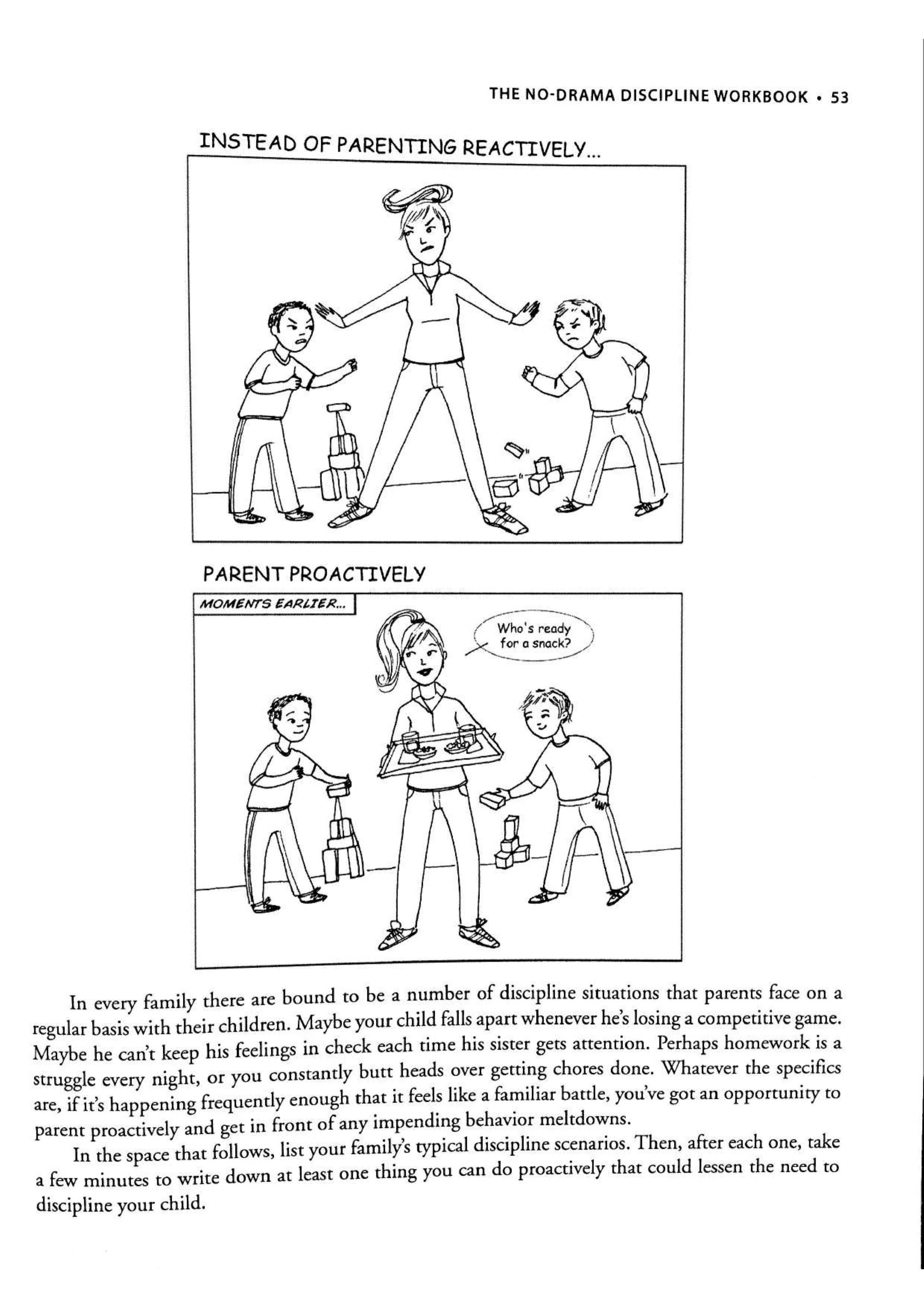 No-Drama Discipline Workbook sayfa 60