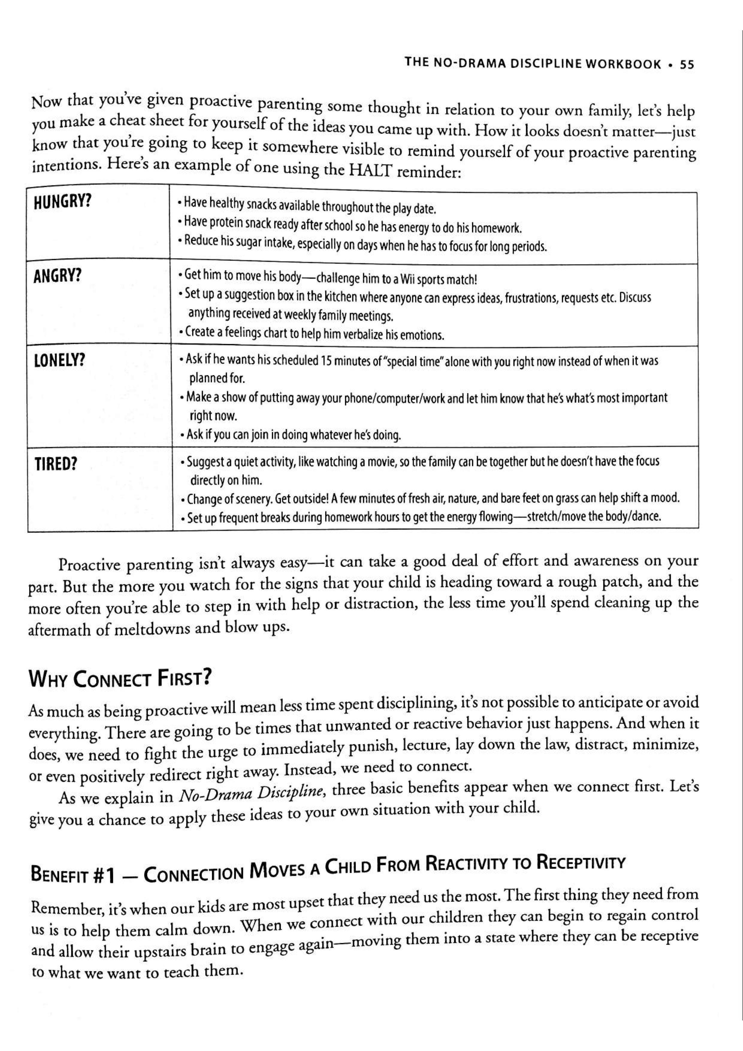 No-Drama Discipline Workbook sayfa 62