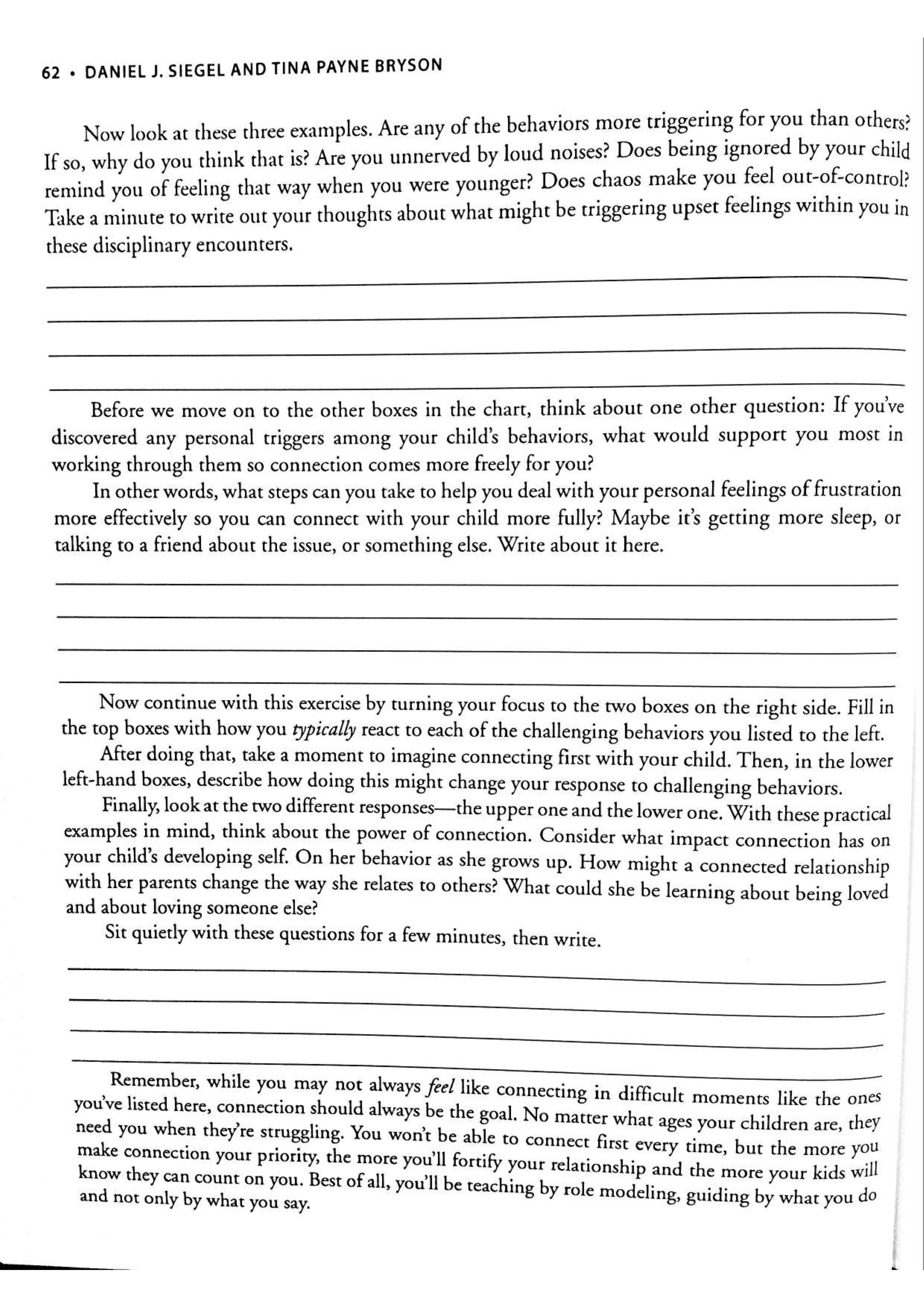 No-Drama Discipline Workbook sayfa 69