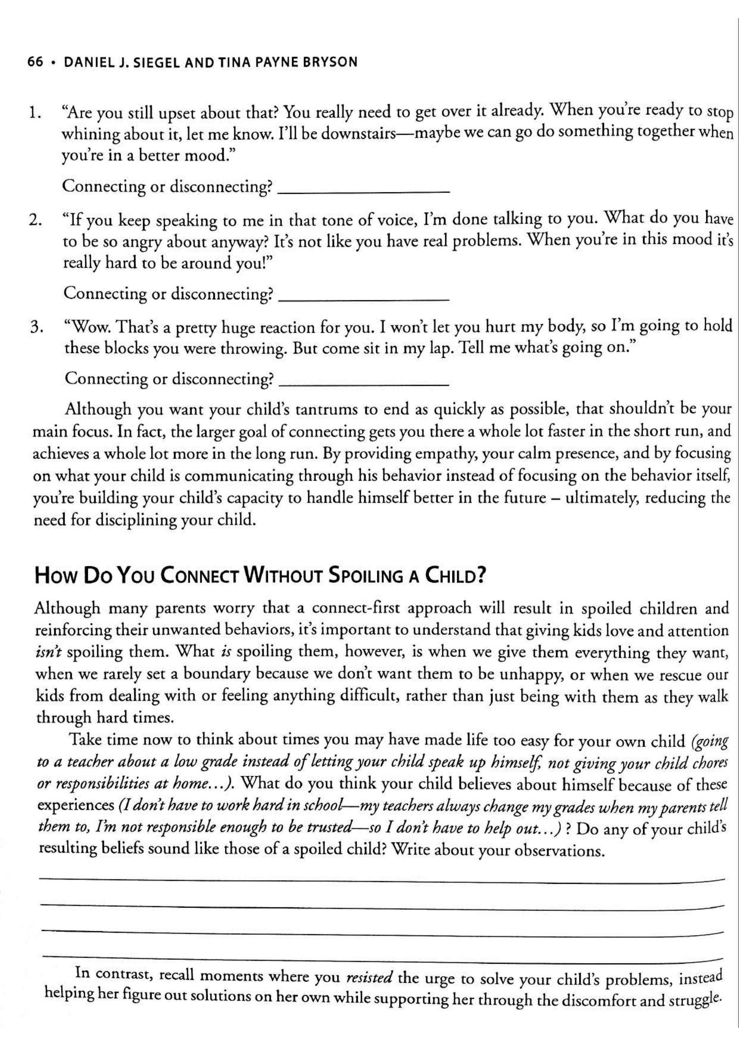 No-Drama Discipline Workbook sayfa 73