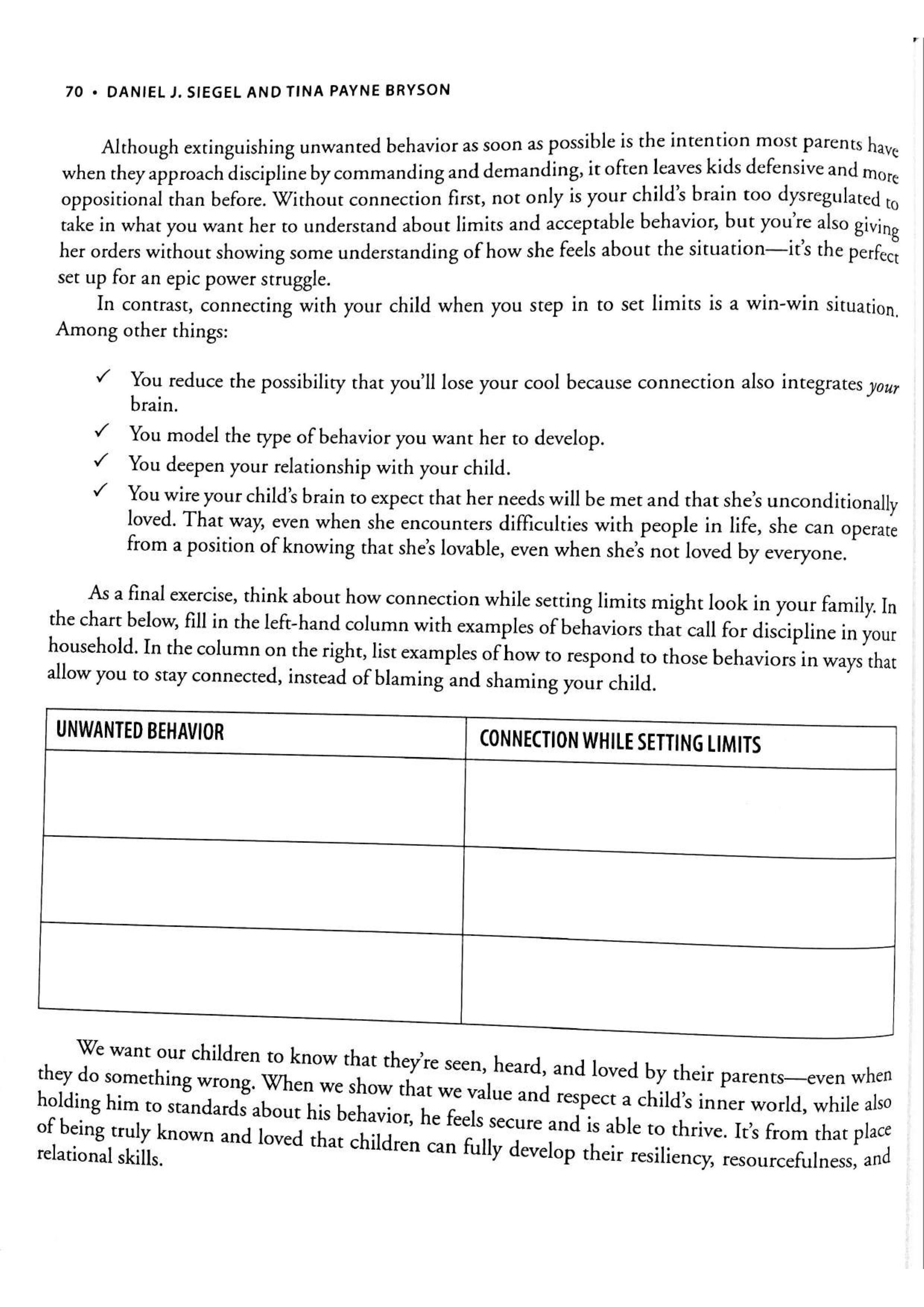 No-Drama Discipline Workbook sayfa 77