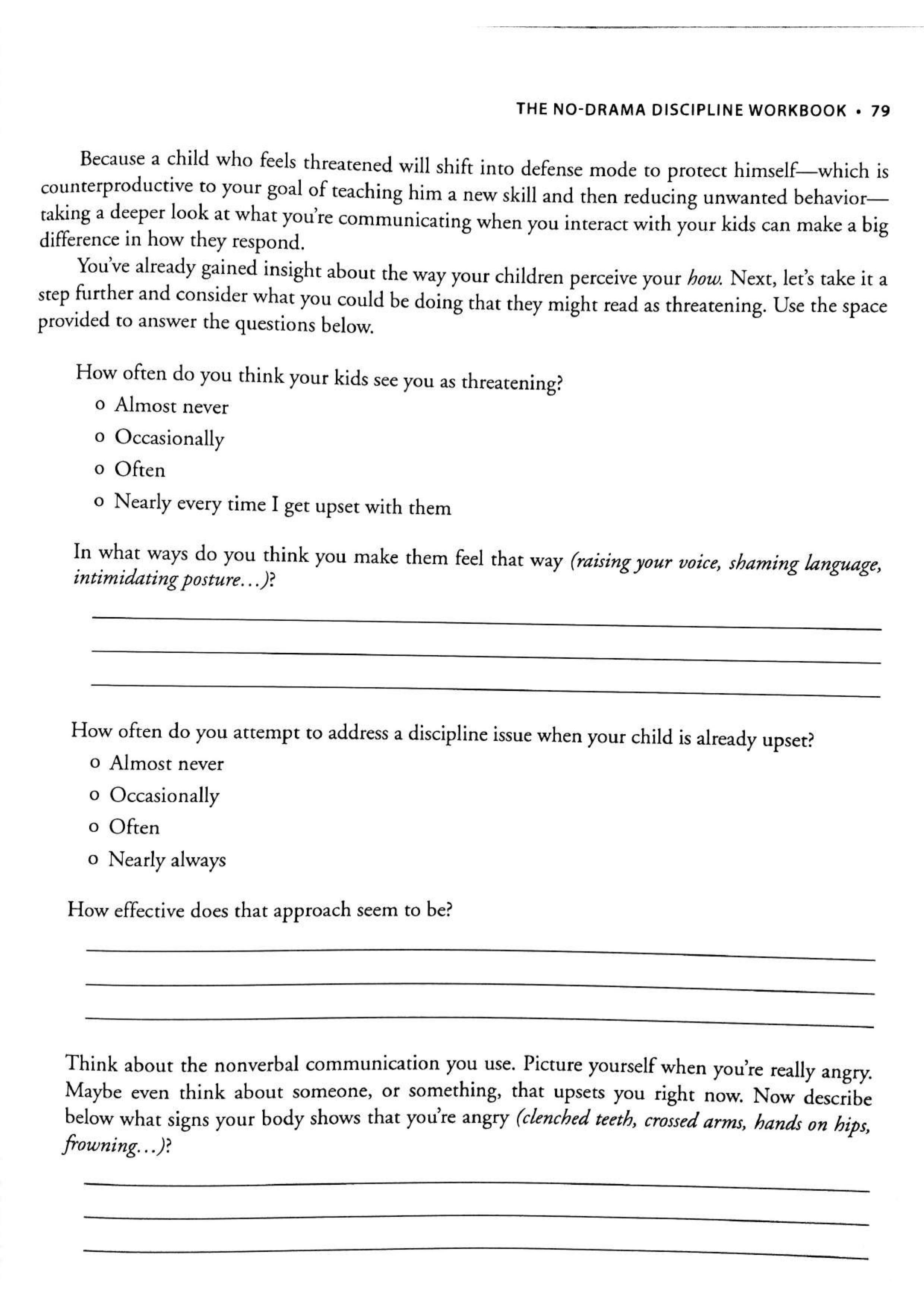 No-Drama Discipline Workbook sayfa 86