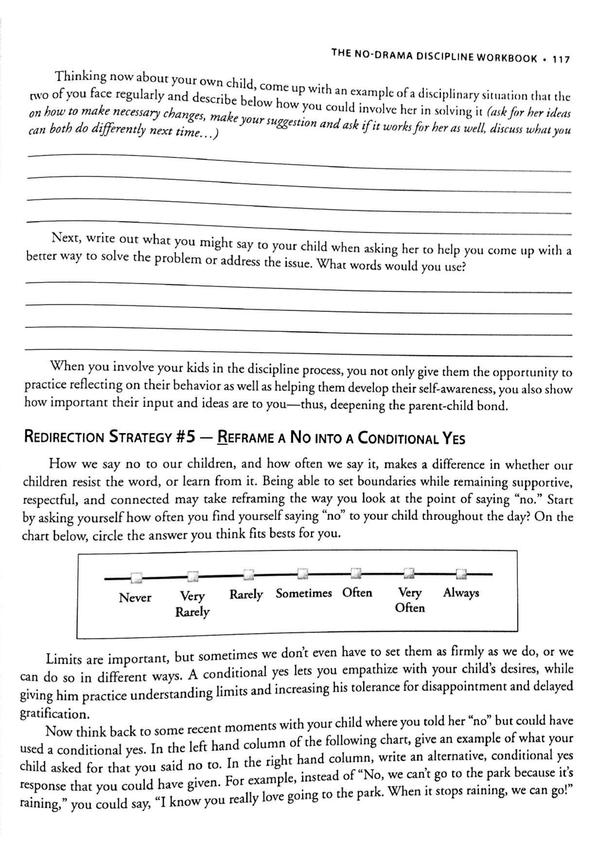 No-Drama Discipline Workbook sayfa 123