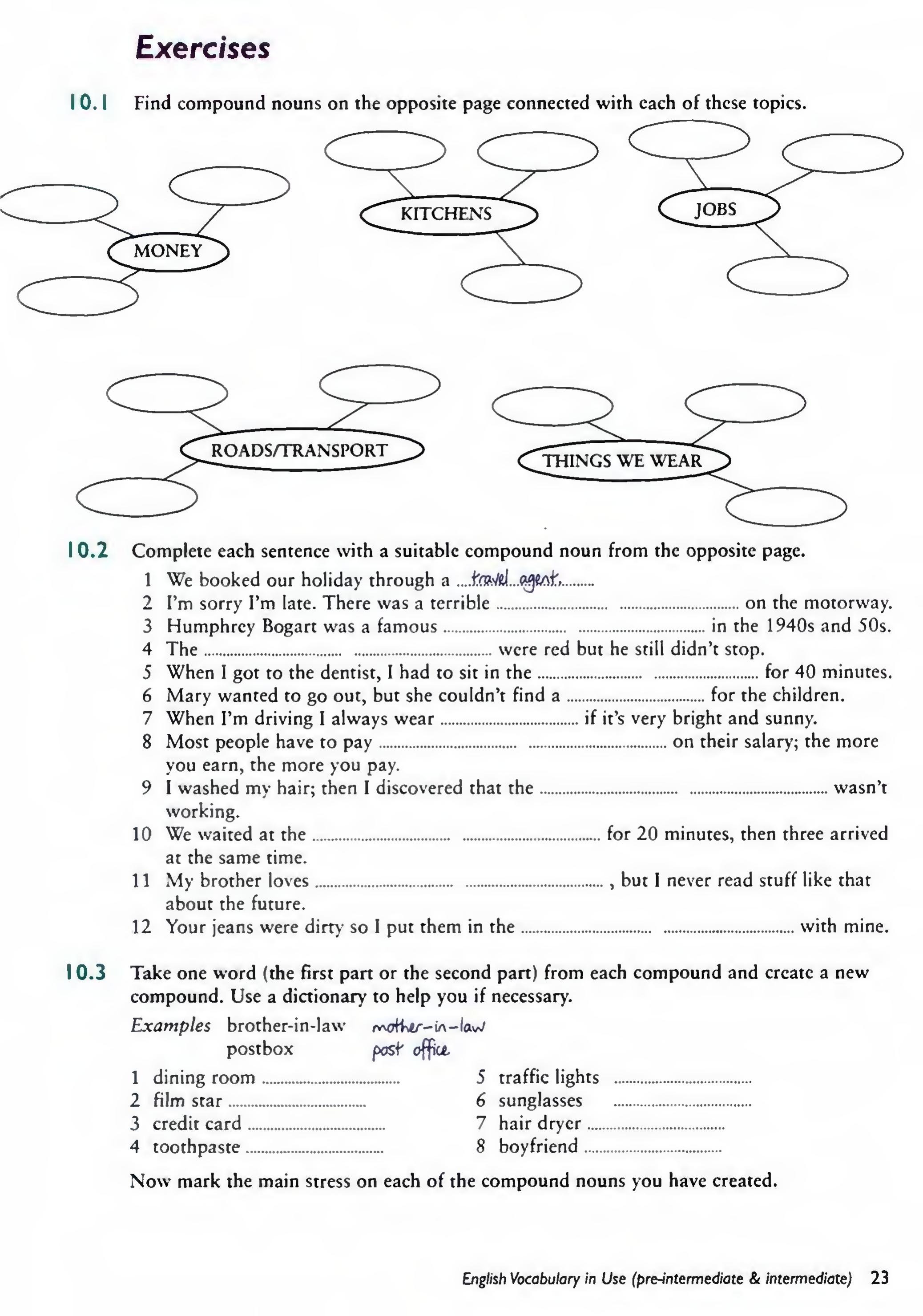 English Vocabulary in Use Pre-Intermediate and Intermediate sayfa 30