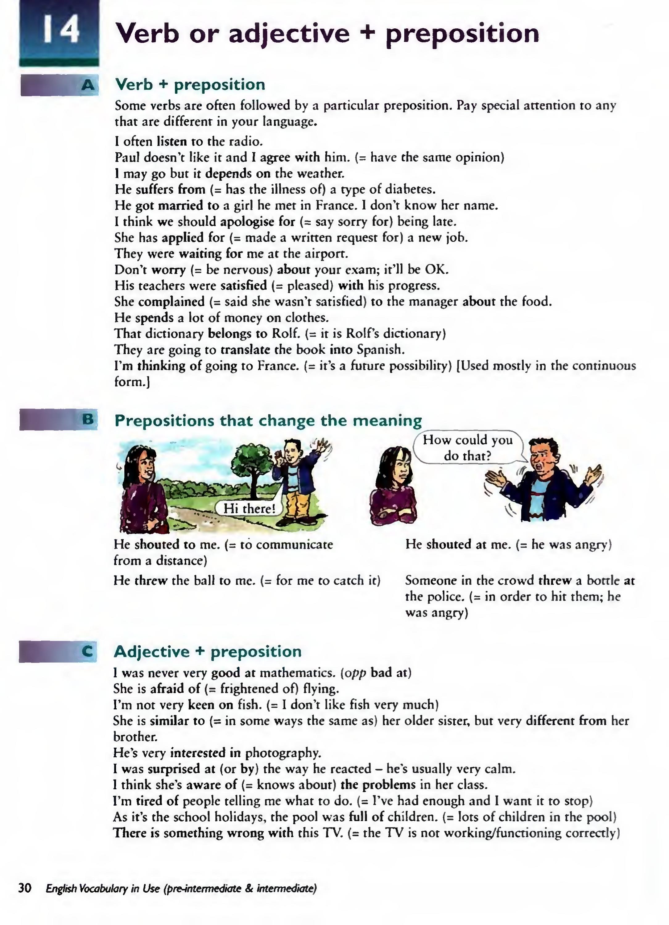 English Vocabulary in Use Pre-Intermediate and Intermediate sayfa 37
