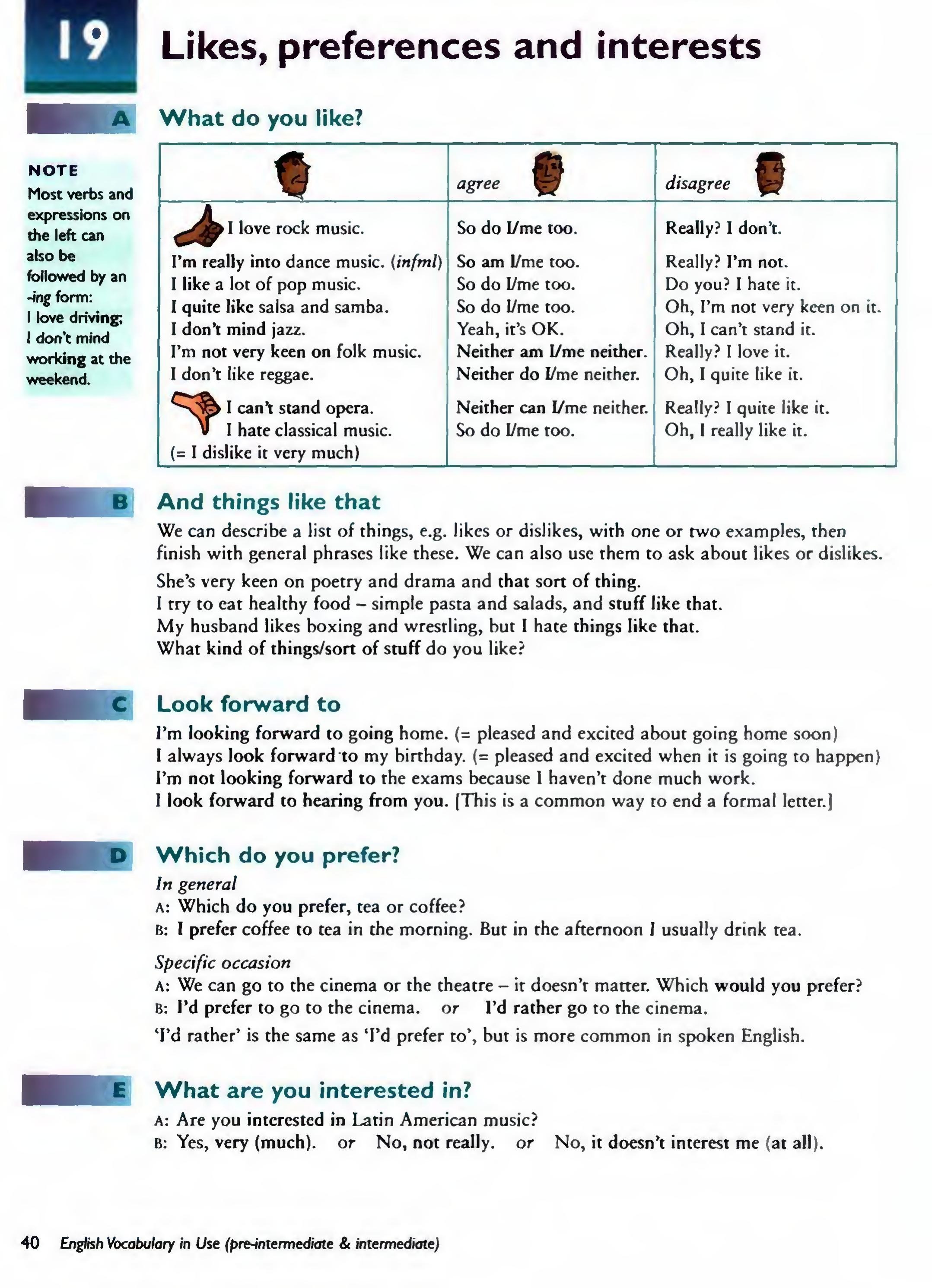 English Vocabulary in Use Pre-Intermediate and Intermediate sayfa 47