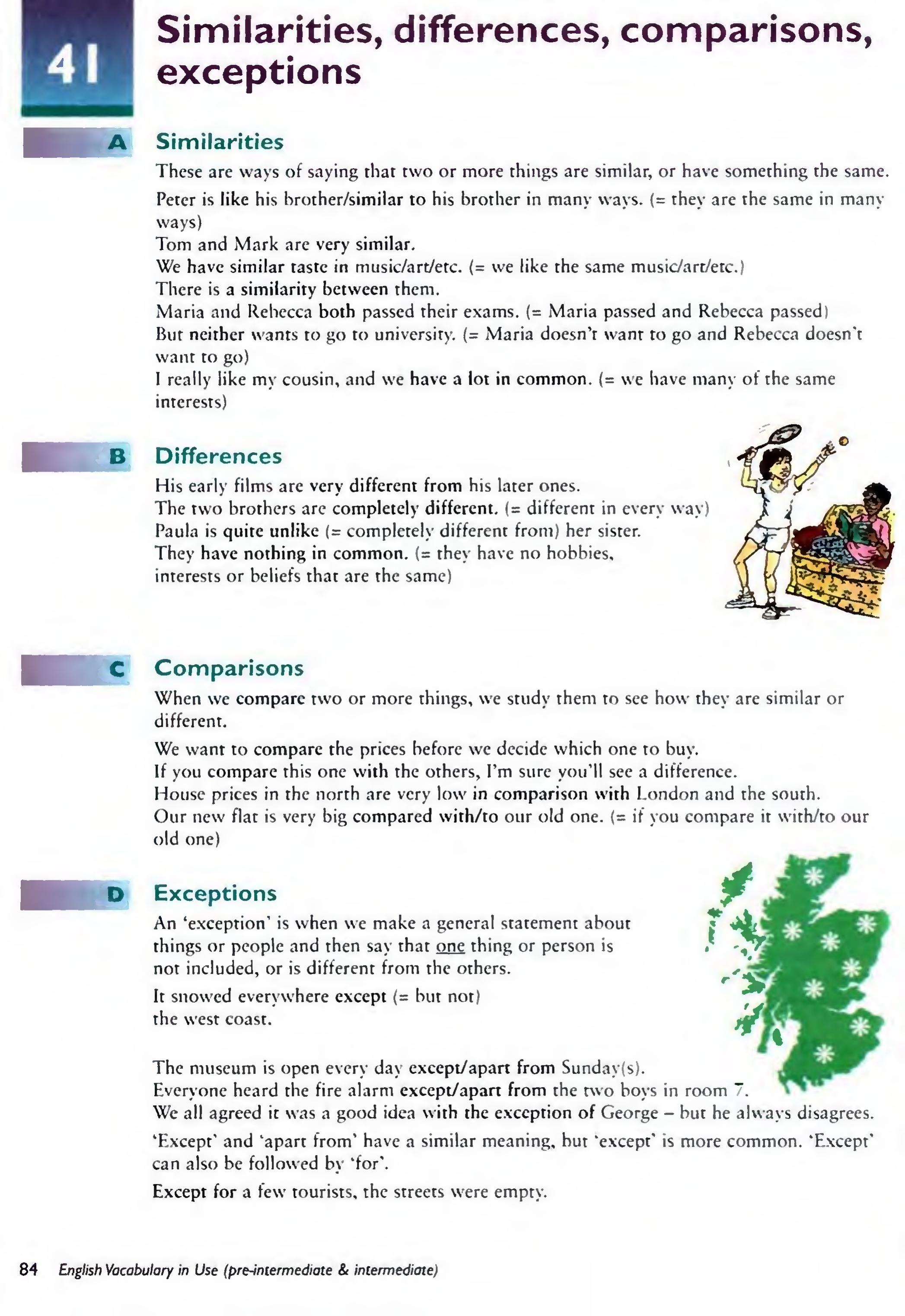 English Vocabulary in Use Pre-Intermediate and Intermediate sayfa 91