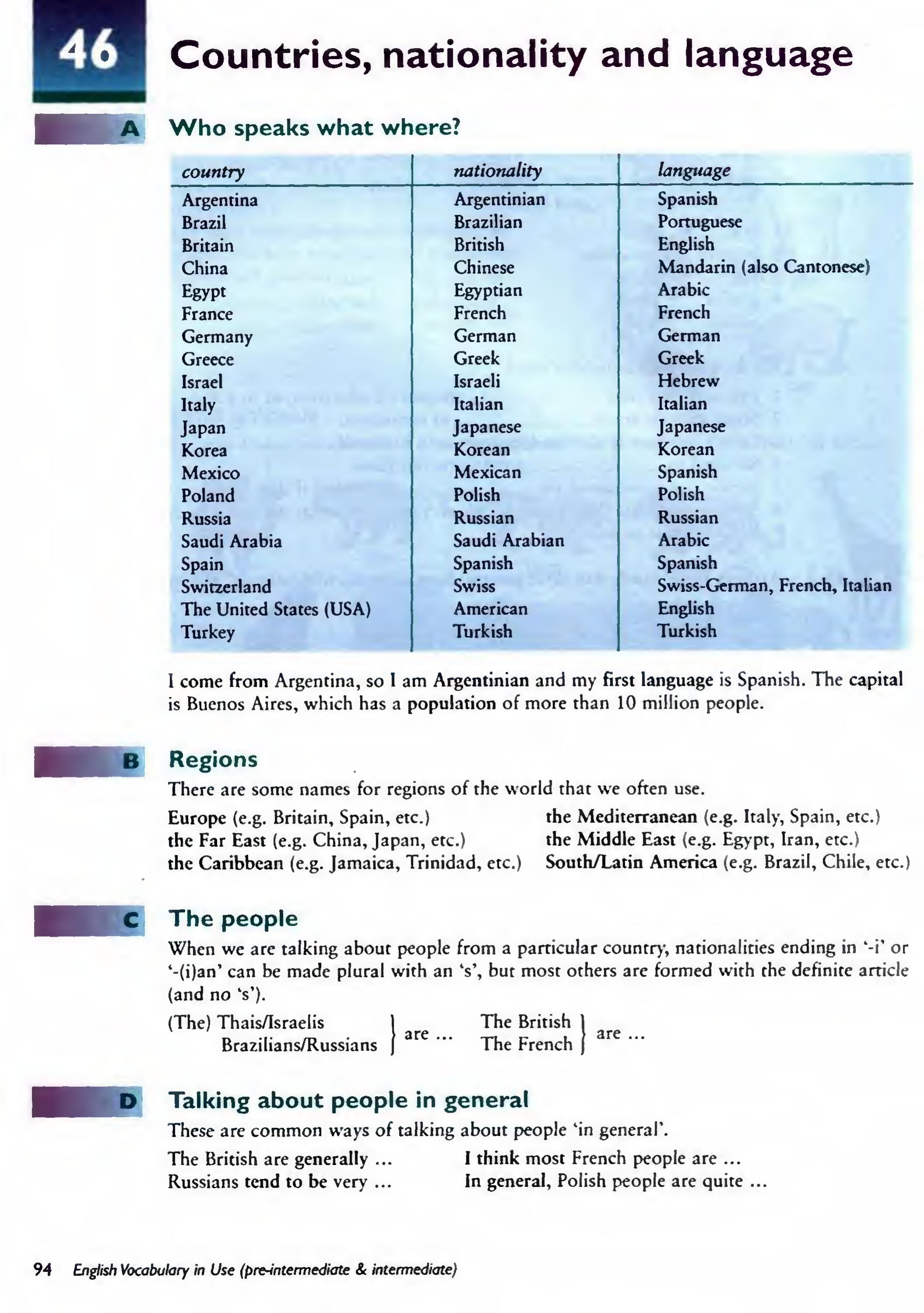 English Vocabulary in Use Pre-Intermediate and Intermediate sayfa 101