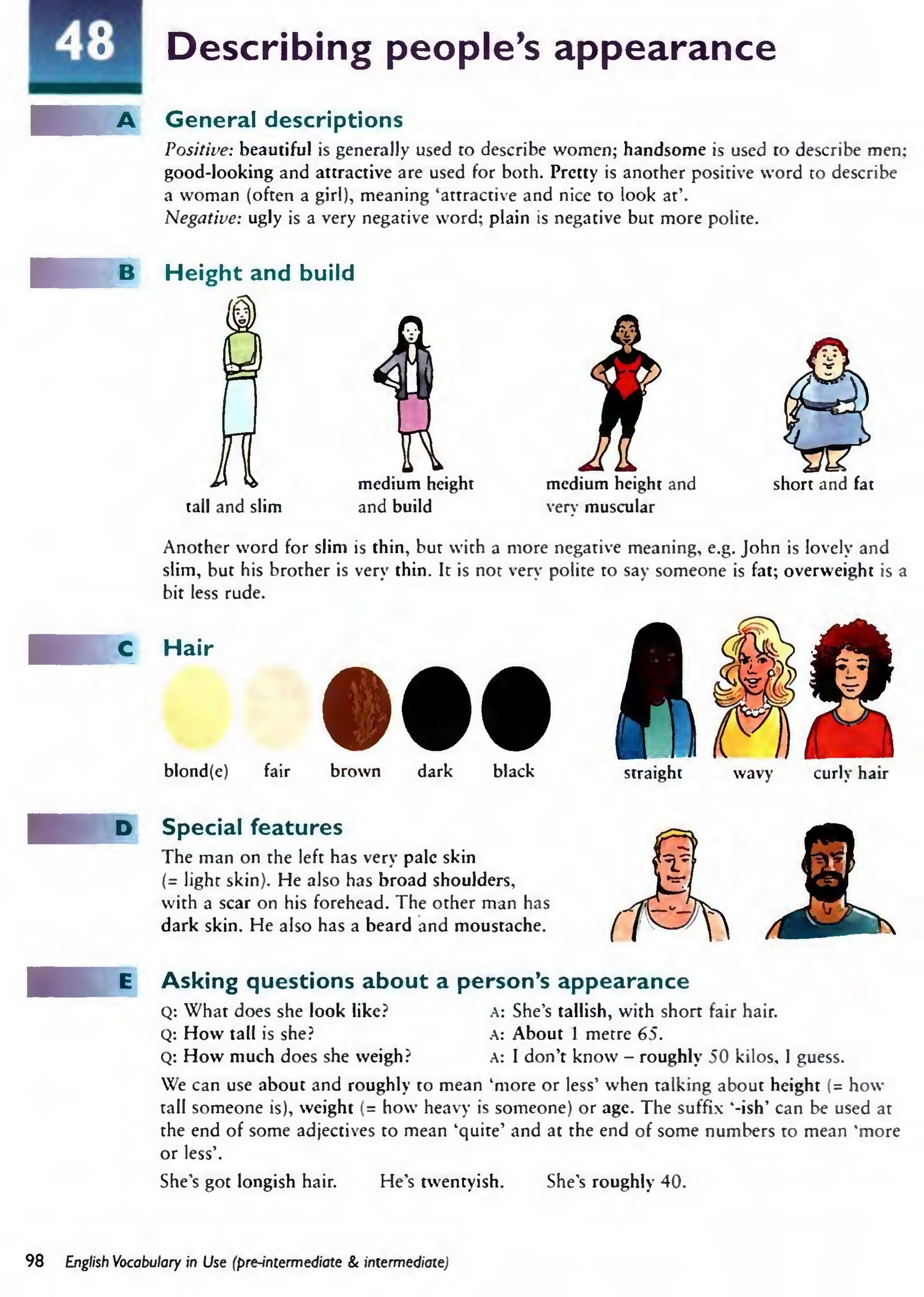 English Vocabulary in Use Pre-Intermediate and Intermediate sayfa 105