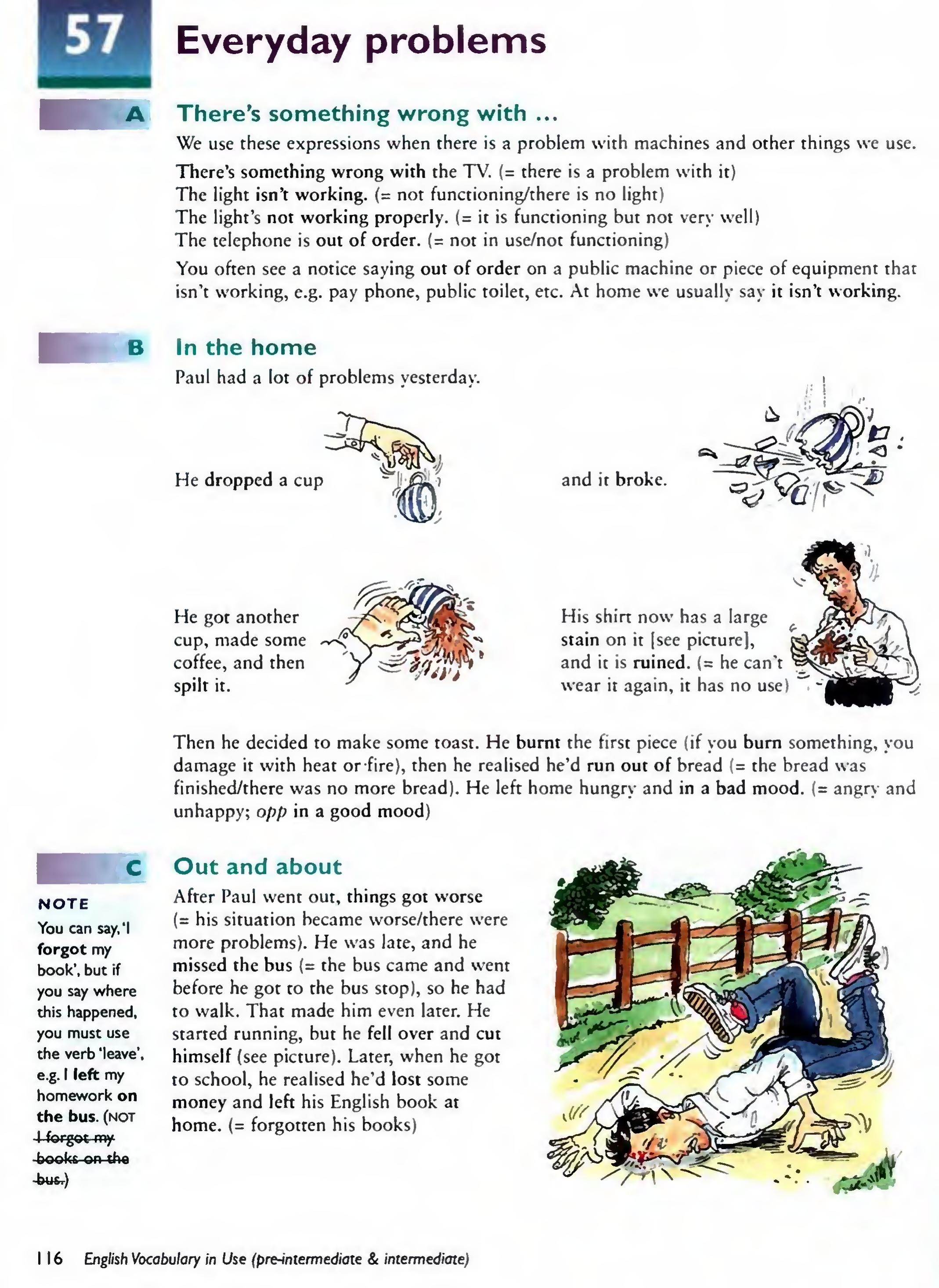 English Vocabulary in Use Pre-Intermediate and Intermediate sayfa 123