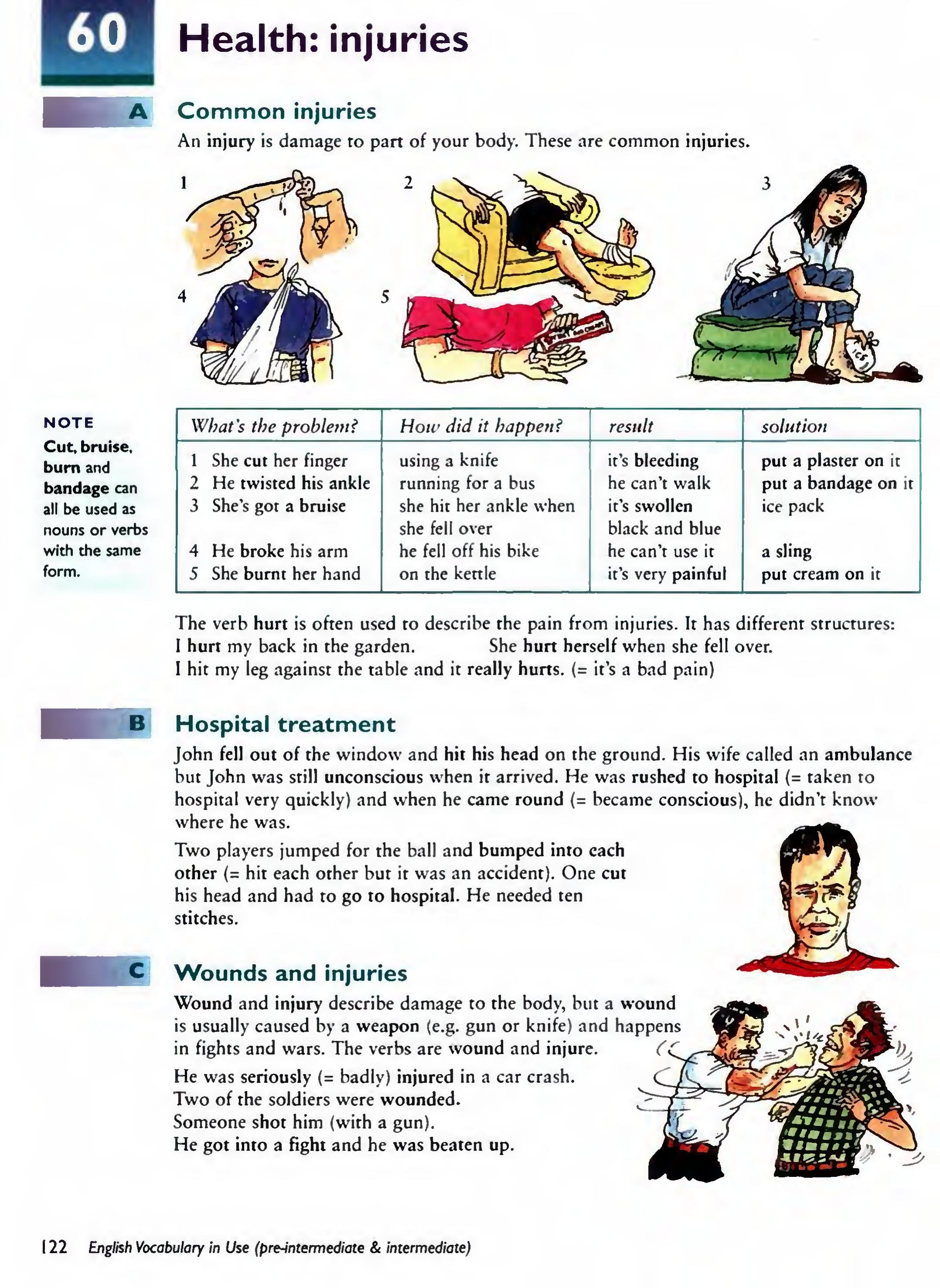 English Vocabulary in Use Pre-Intermediate and Intermediate sayfa 129