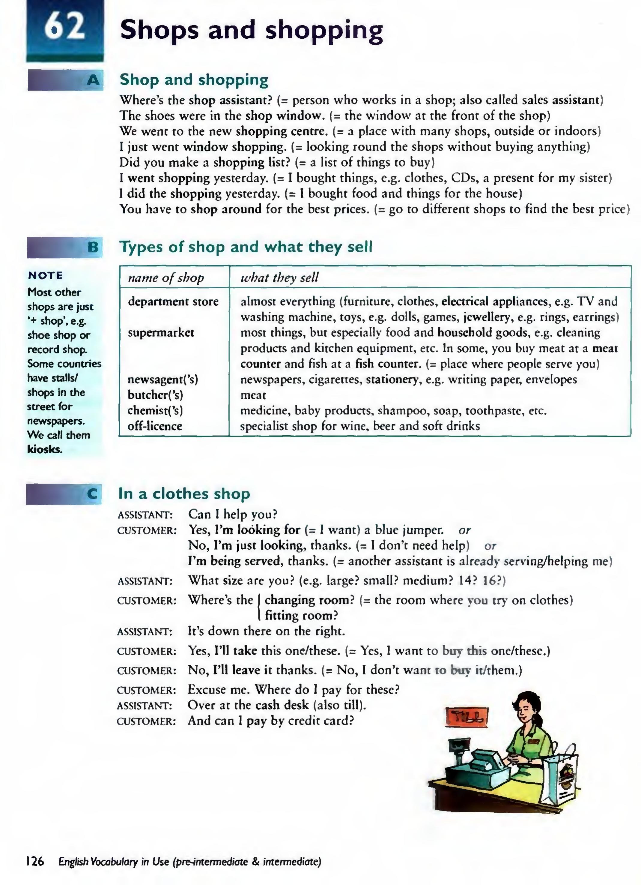 English Vocabulary in Use Pre-Intermediate and Intermediate sayfa 133