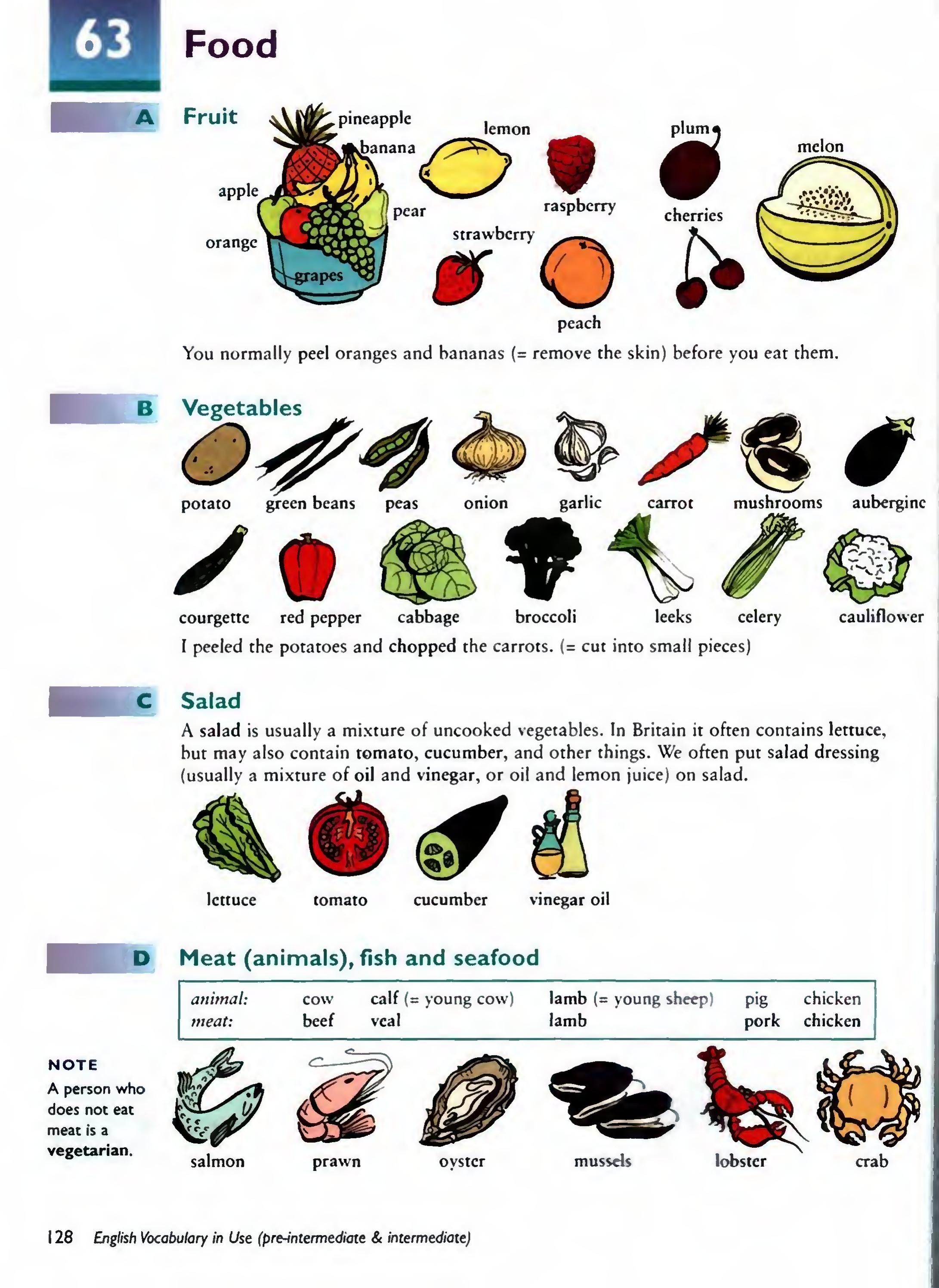 English Vocabulary in Use Pre-Intermediate and Intermediate sayfa 135
