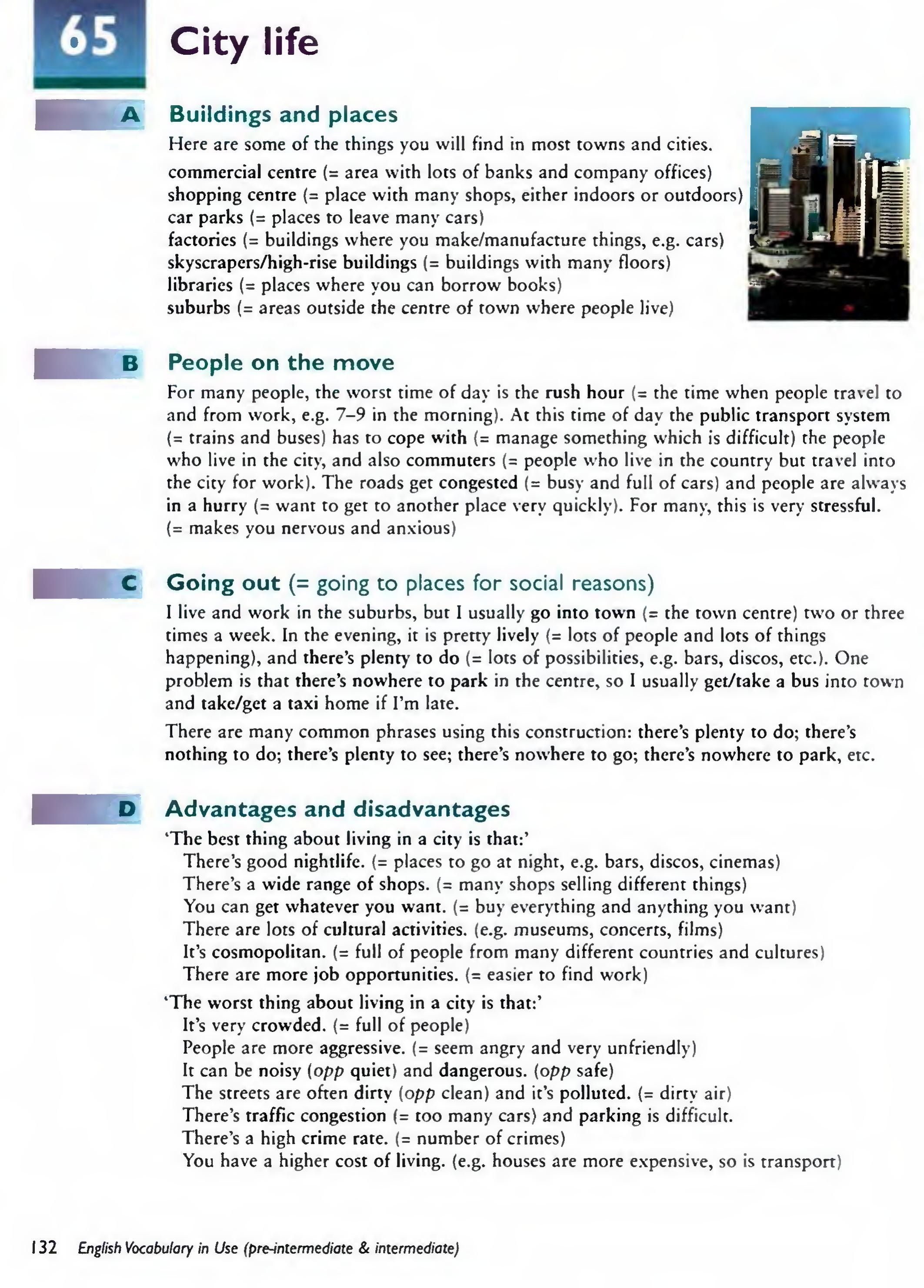 English Vocabulary in Use Pre-Intermediate and Intermediate sayfa 139