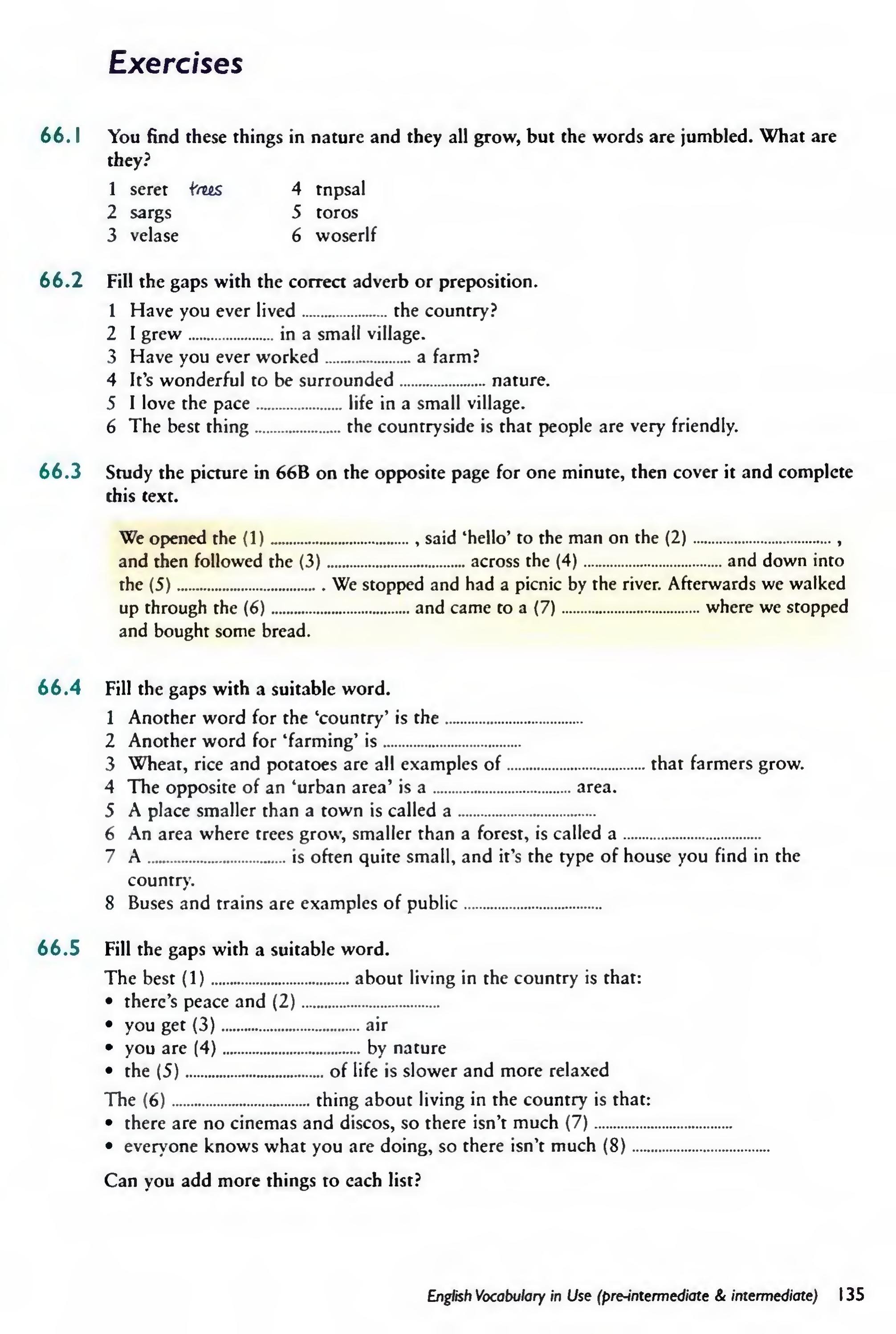 English Vocabulary in Use Pre-Intermediate and Intermediate sayfa 142