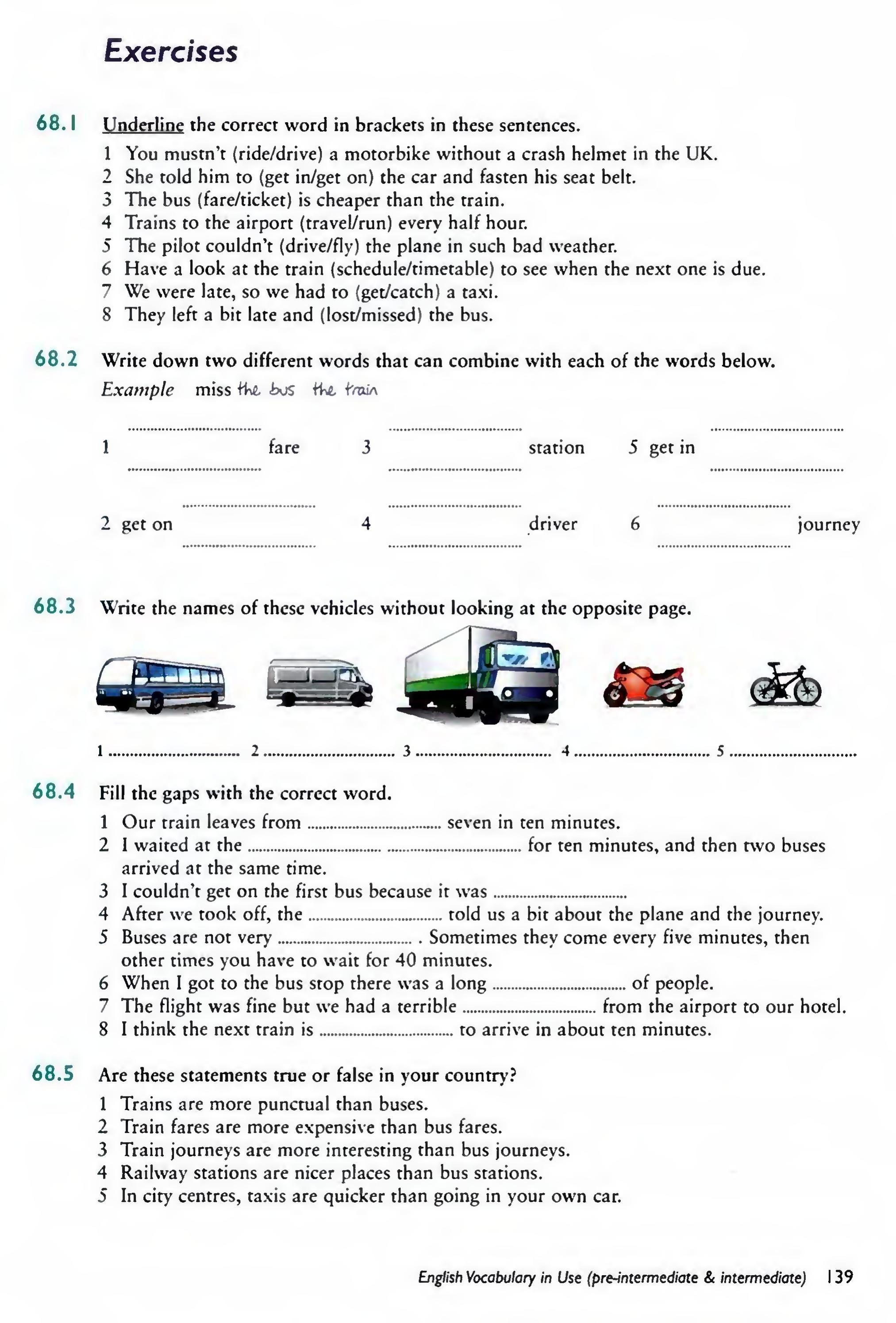 English Vocabulary in Use Pre-Intermediate and Intermediate sayfa 146