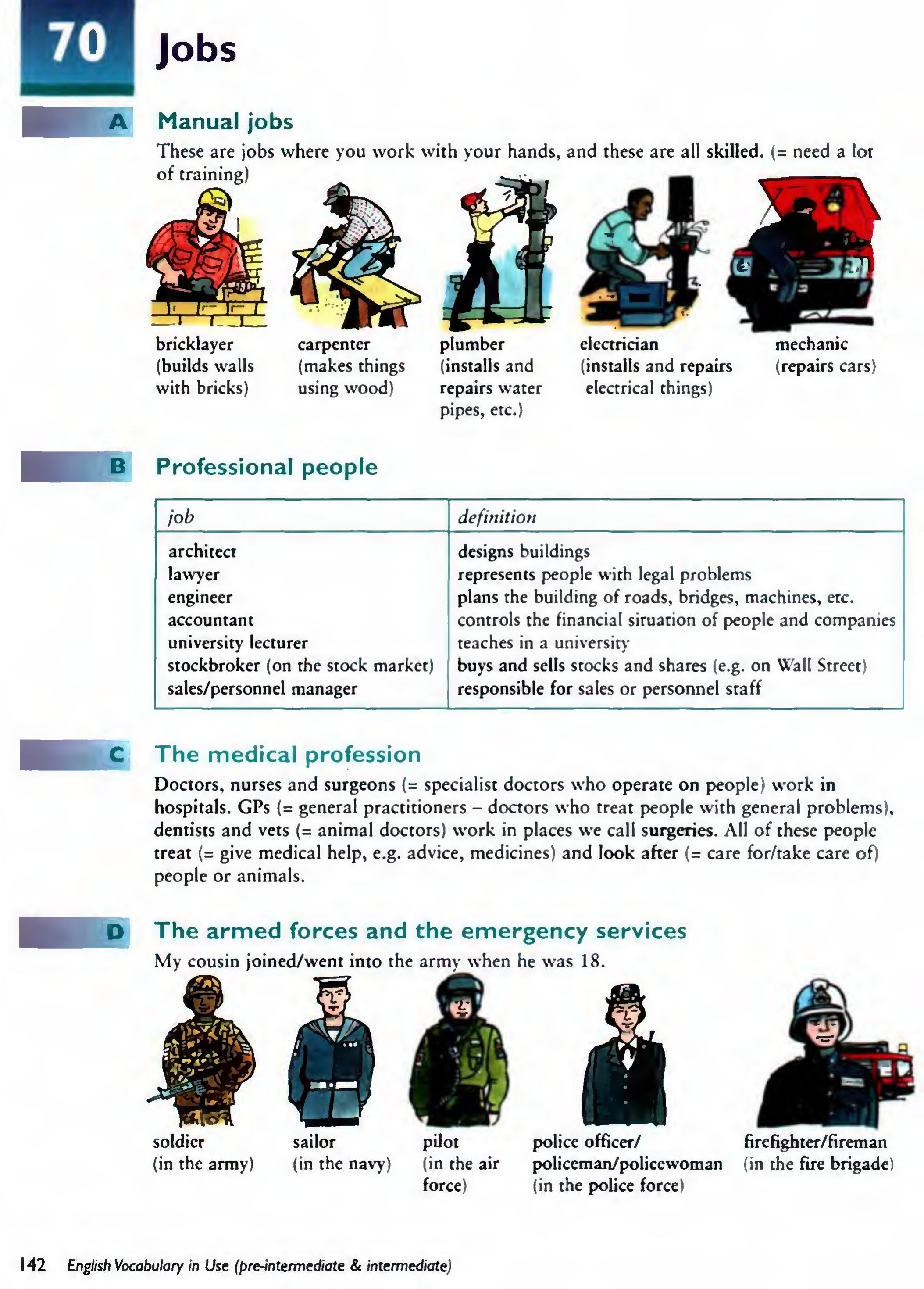 English Vocabulary in Use Pre-Intermediate and Intermediate sayfa 149