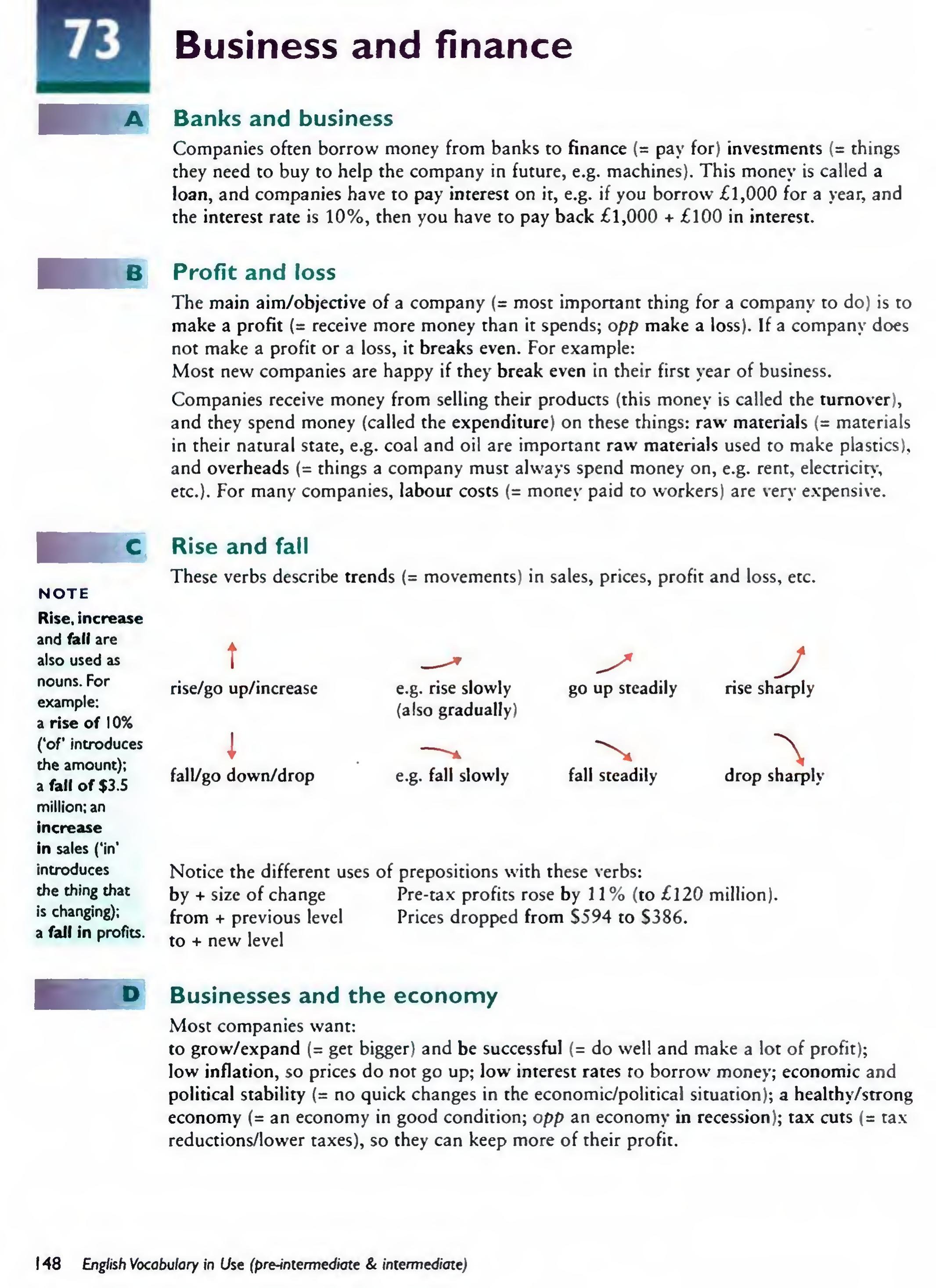 English Vocabulary in Use Pre-Intermediate and Intermediate sayfa 155