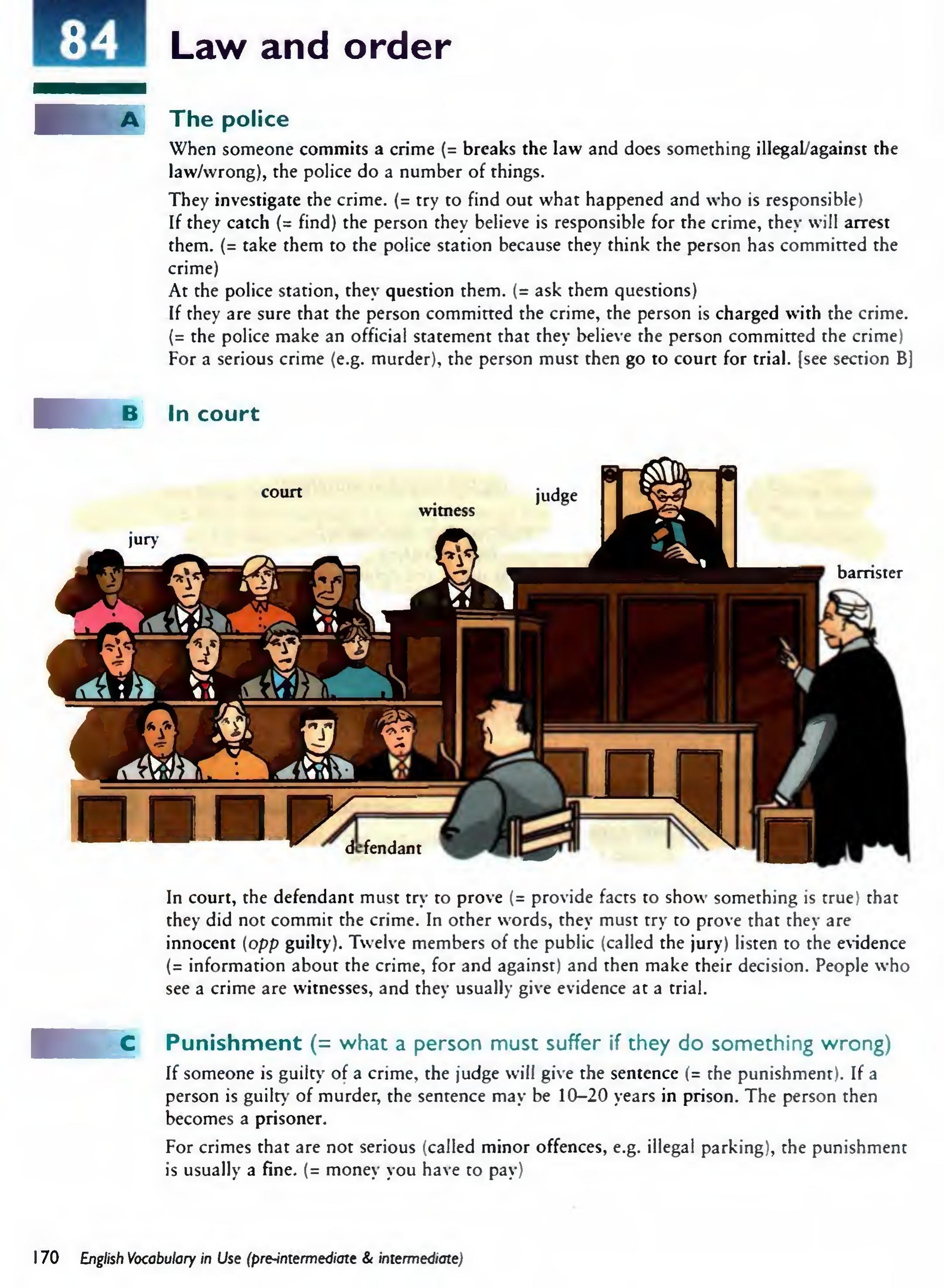 English Vocabulary in Use Pre-Intermediate and Intermediate sayfa 177