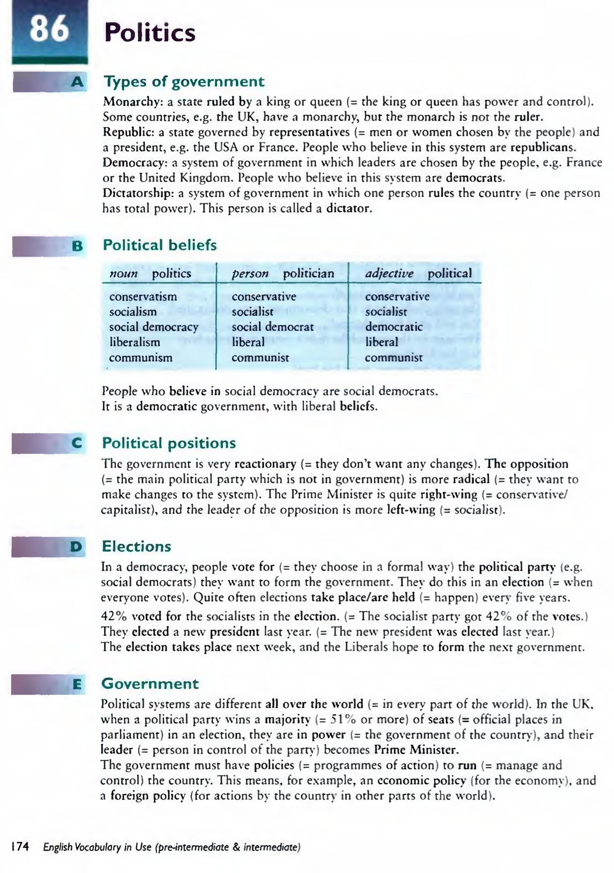English Vocabulary in Use Pre-Intermediate and Intermediate sayfa 181