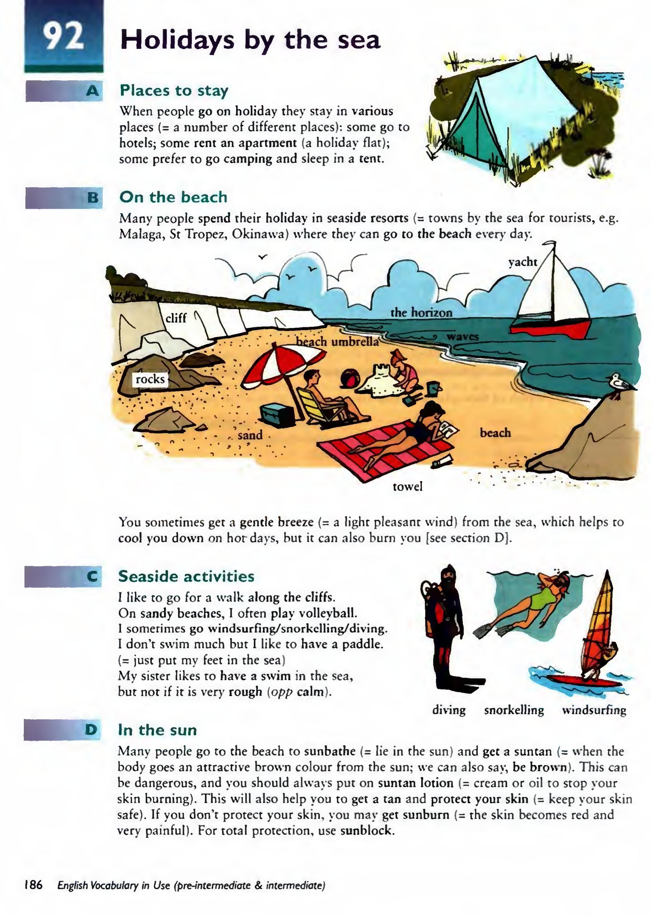 English Vocabulary in Use Pre-Intermediate and Intermediate sayfa 193