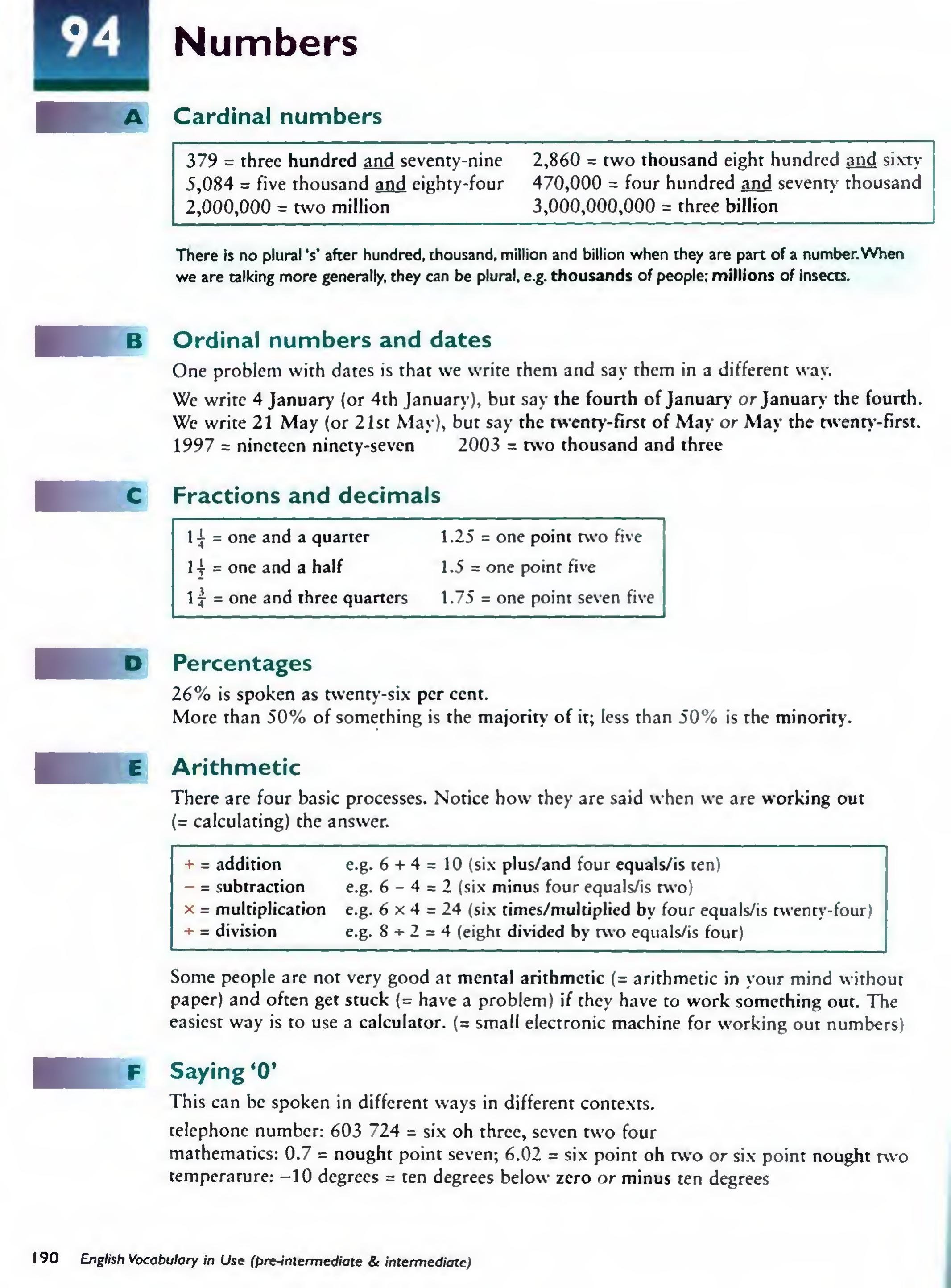 English Vocabulary in Use Pre-Intermediate and Intermediate sayfa 197