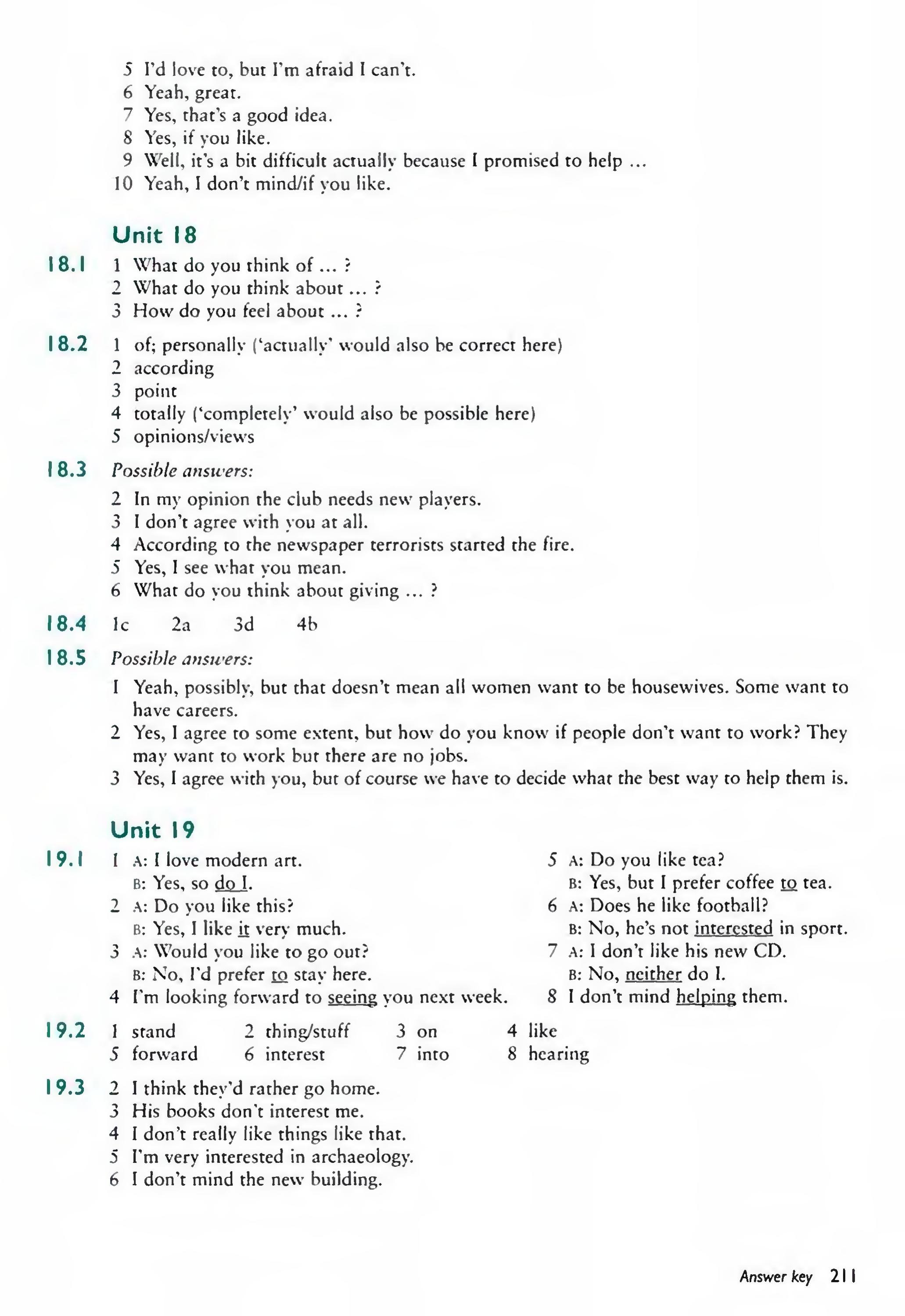 English Vocabulary in Use Pre-Intermediate and Intermediate sayfa 218