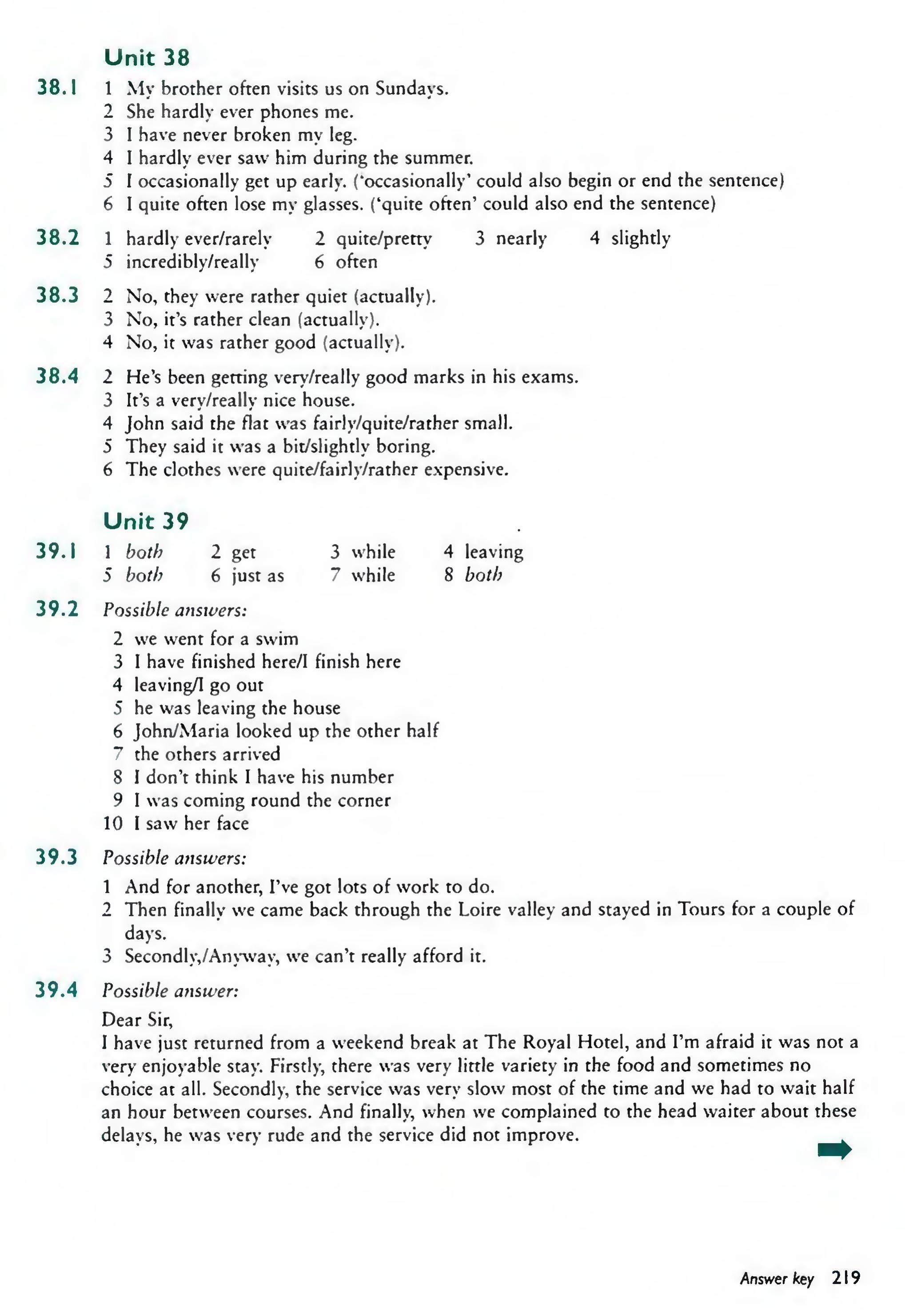 English Vocabulary in Use Pre-Intermediate and Intermediate sayfa 226