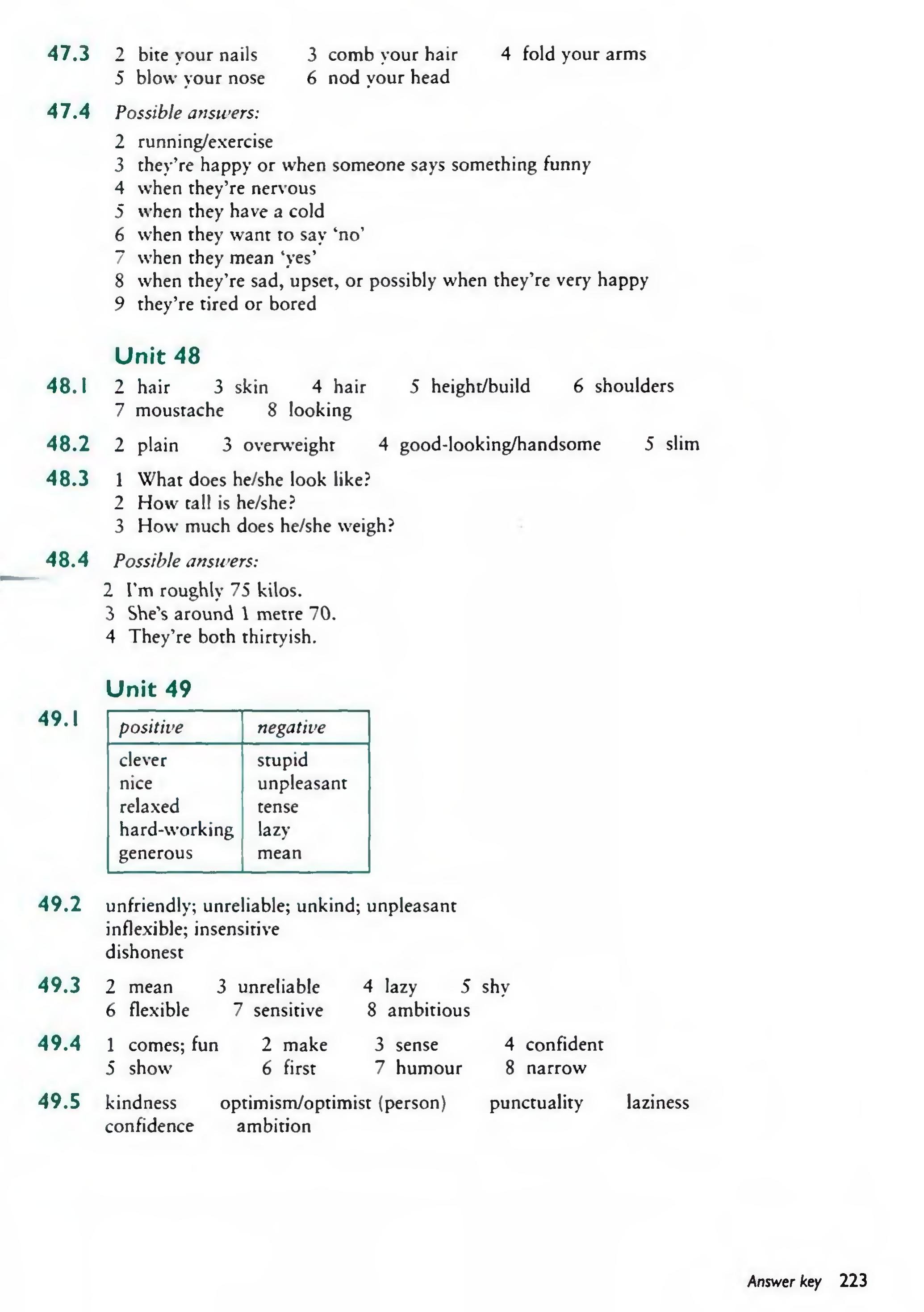 English Vocabulary in Use Pre-Intermediate and Intermediate sayfa 230
